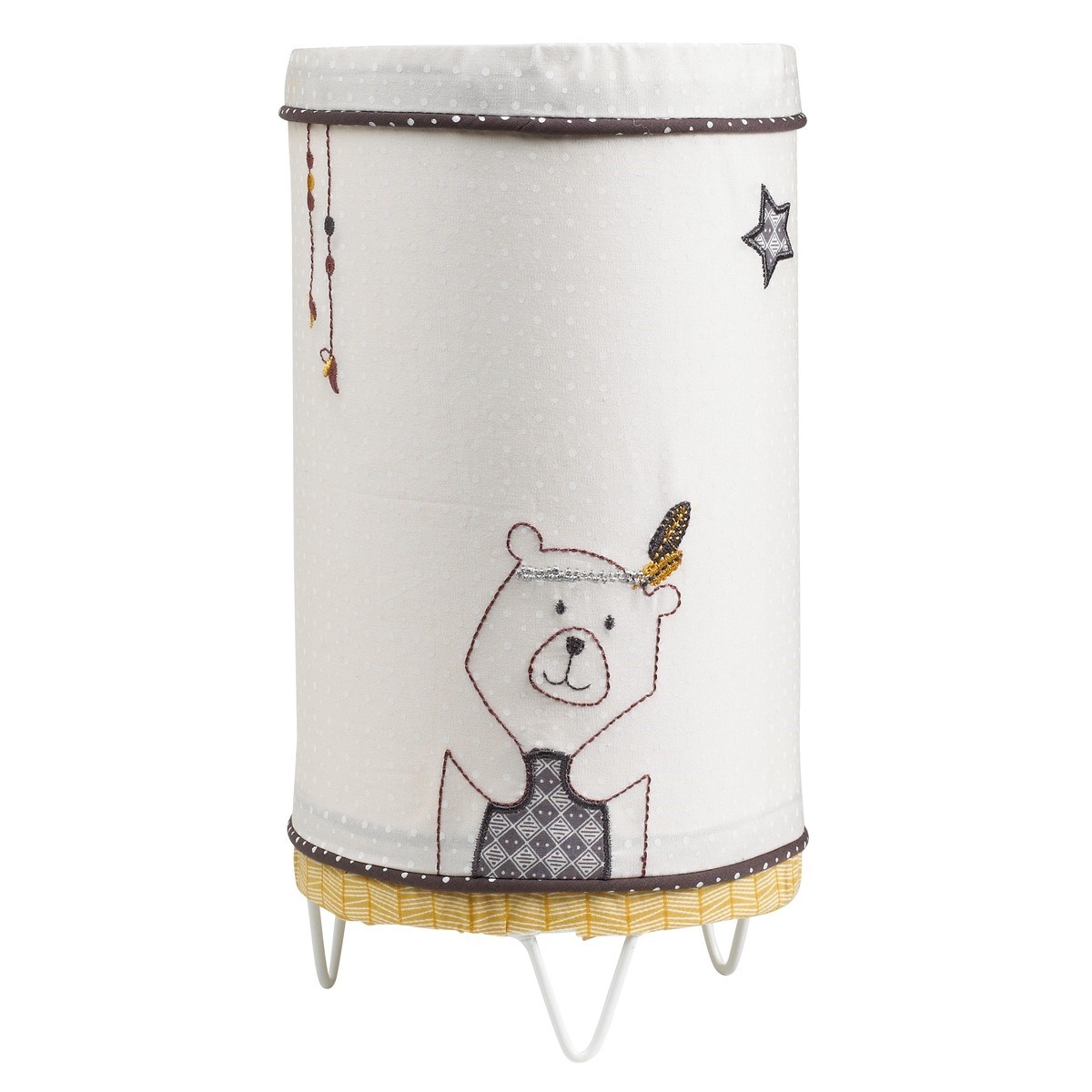 Luminaire enfant à poser en coton, SAUTHON