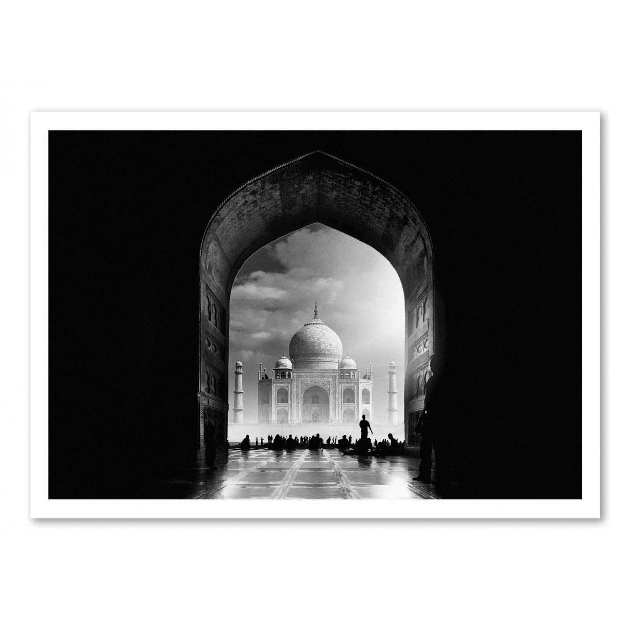 Affiche d'art - Taj Mahal - Hussain Buhligaha, WALL EDITIONS