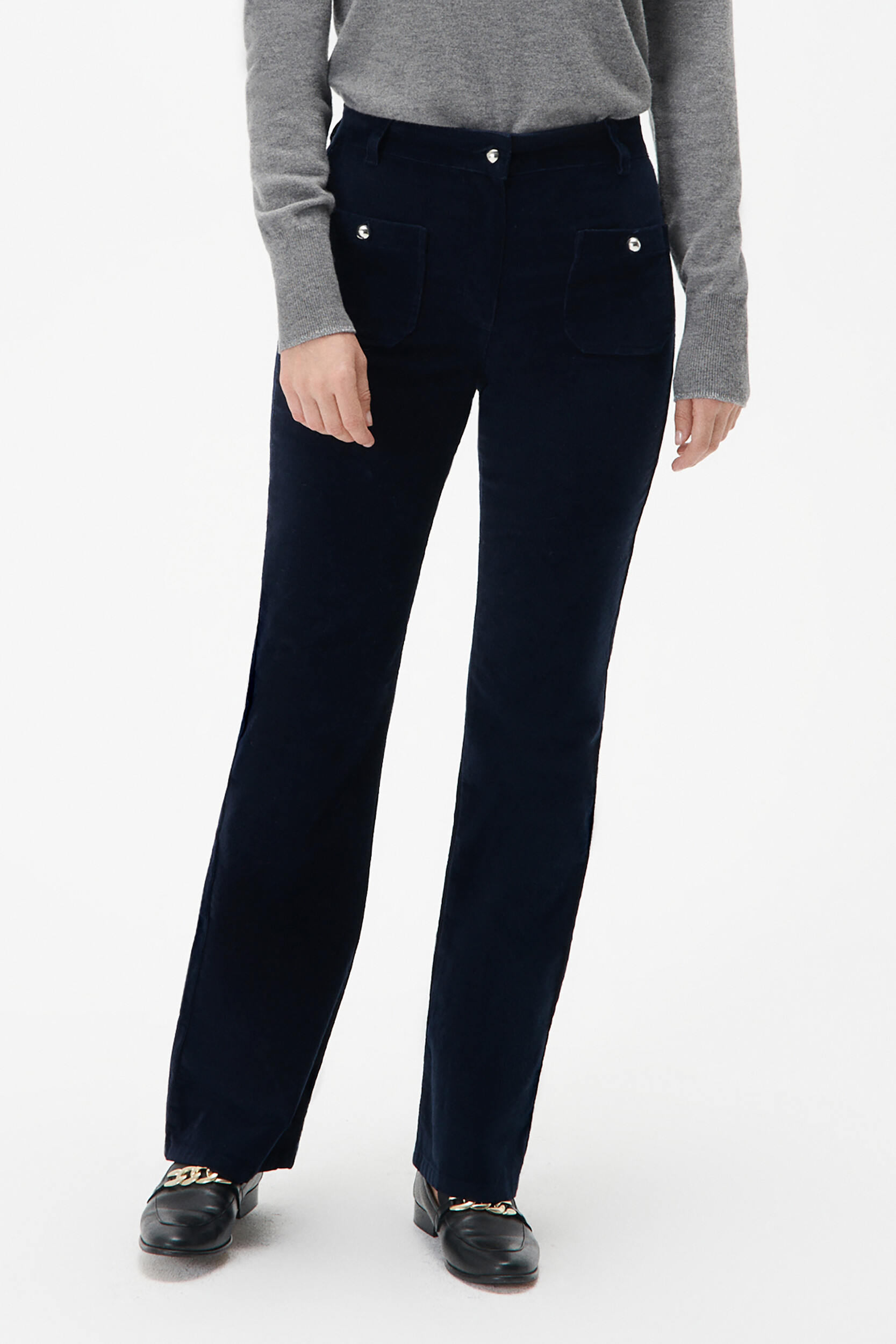 Pantalon bootcut velours PELLEY, CAROLL
