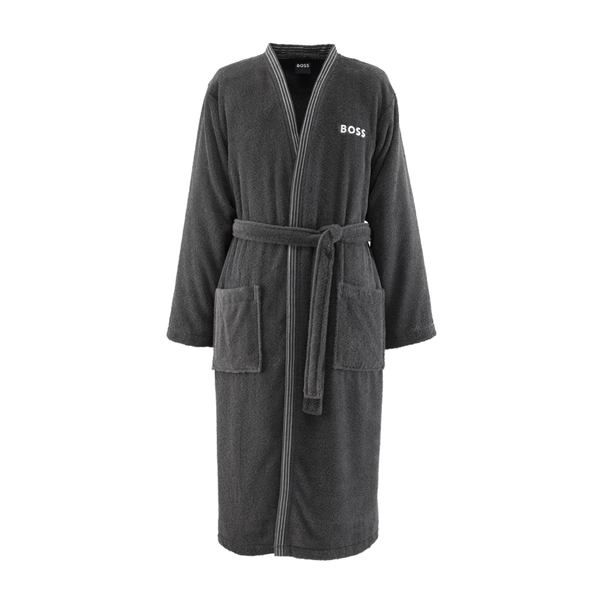 Peignoir long en coton,EDGE, BOSS HOME