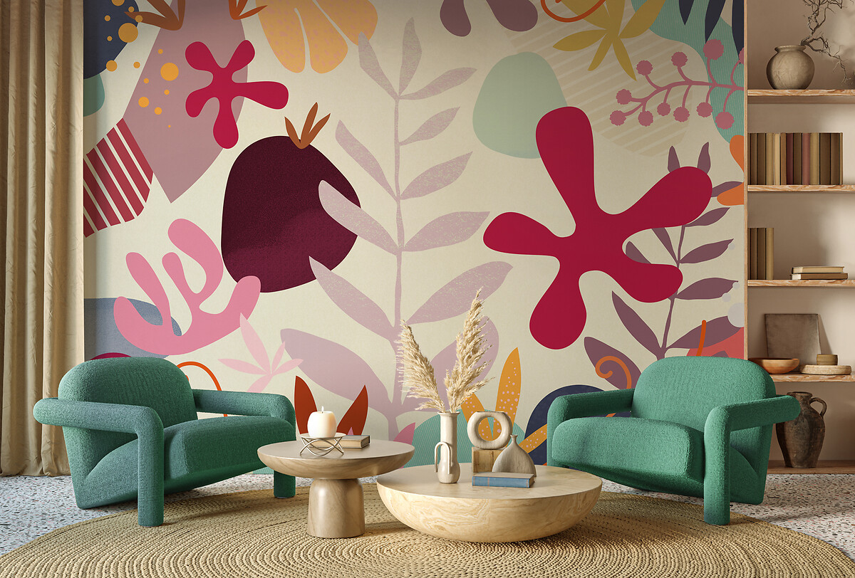 Papel de parede Happy Corals, INTERELIFE, INTERELIFE