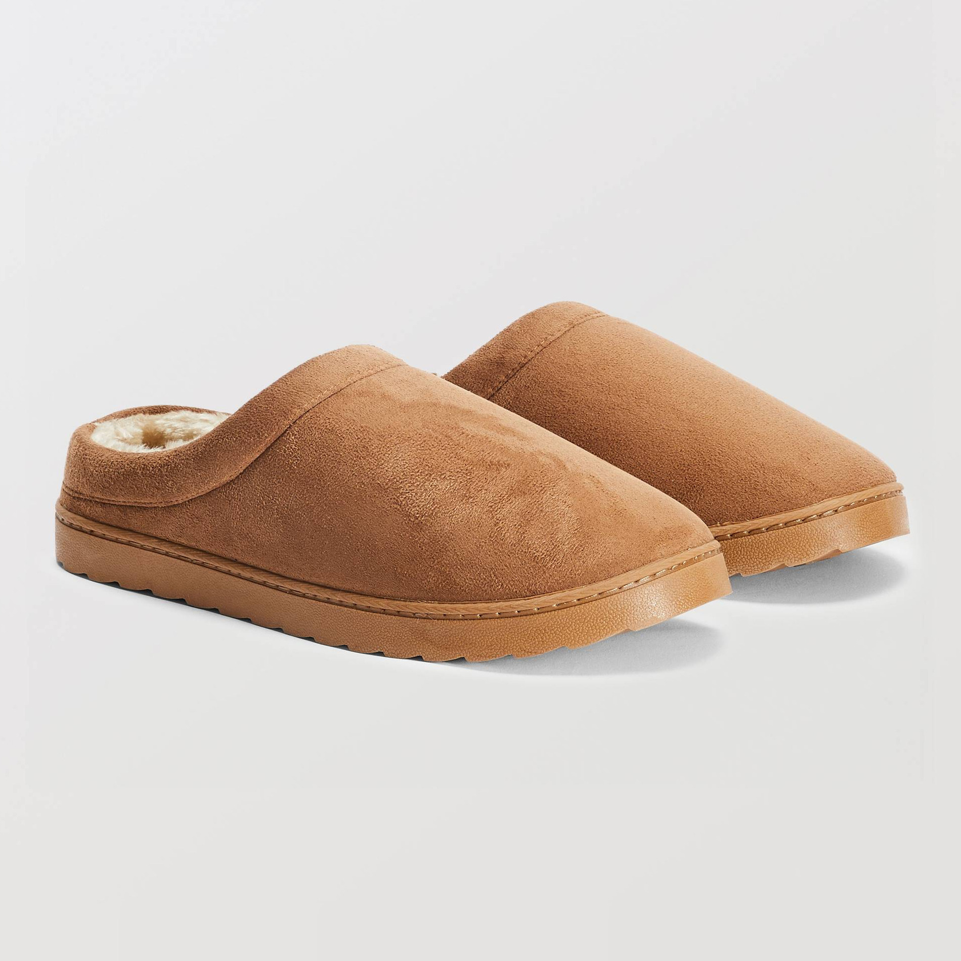 Mules fourrées, MONOPRIX