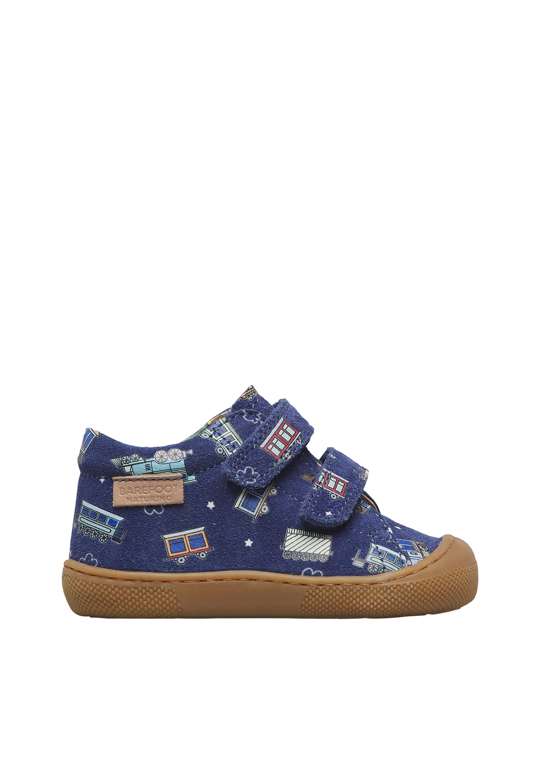 Chaussures premiers pas en suède BAREFOOT AMUR VL, NATURINO