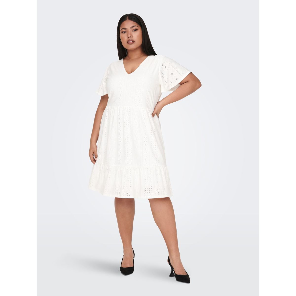 Robe blanche taille 48 clearance