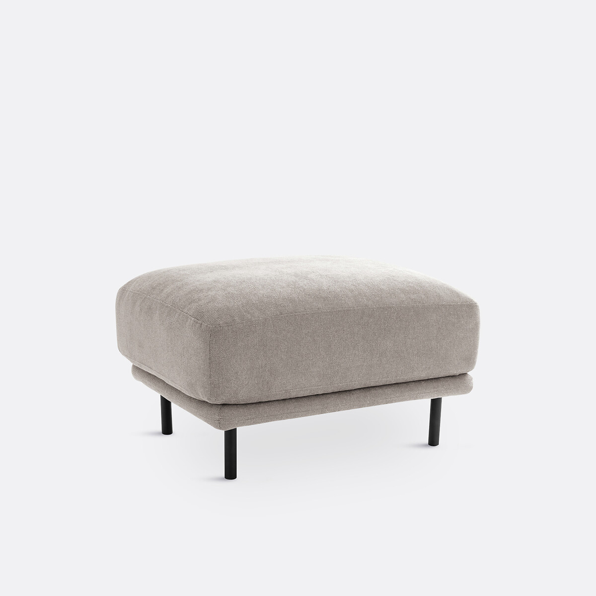 Pouf tissu texturé, Victor