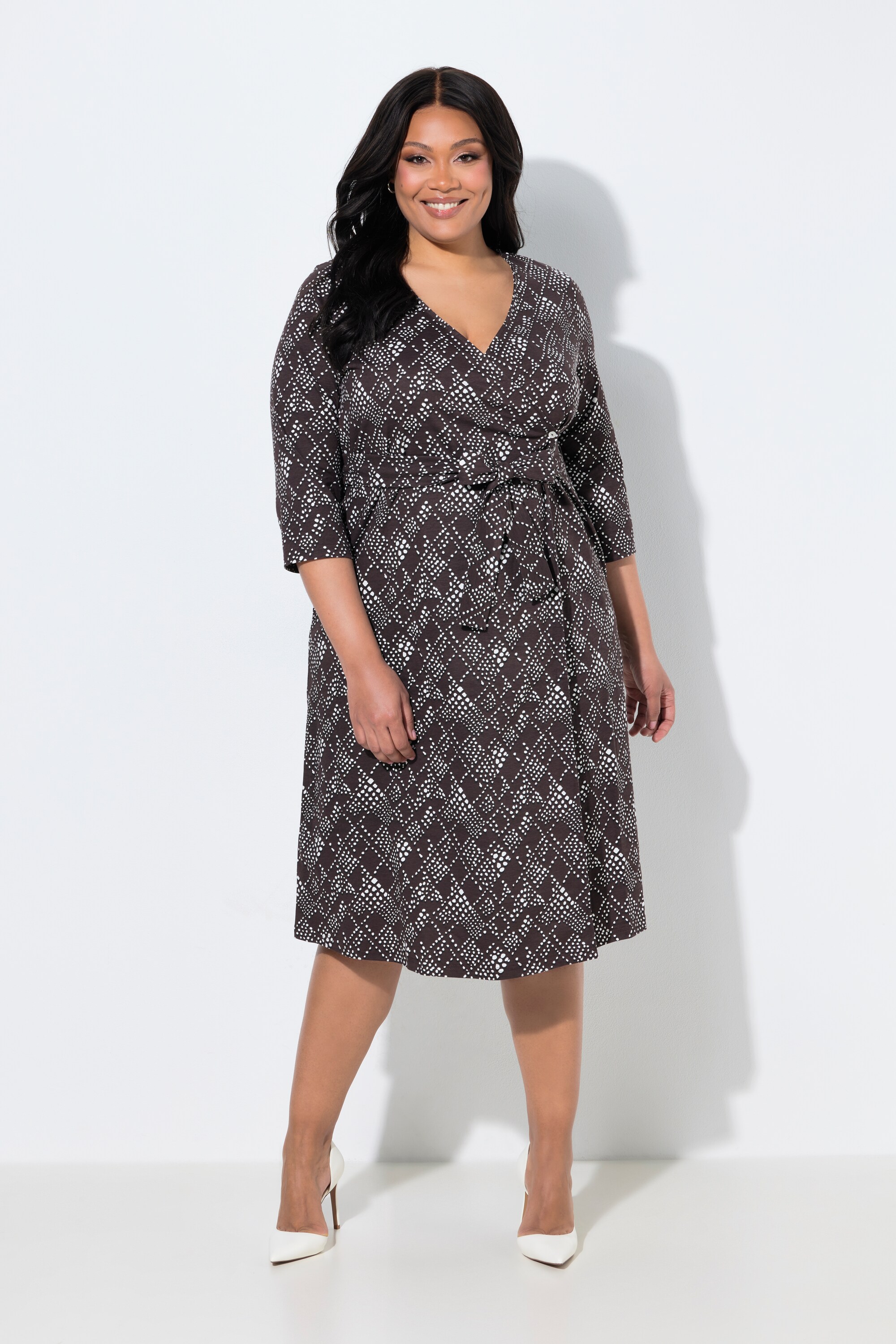 Robe portefeuille en jersey, ULLA POPKEN