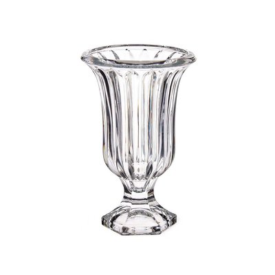 Vase vasque en verre Rayures - 15x15x24cm WADIGA