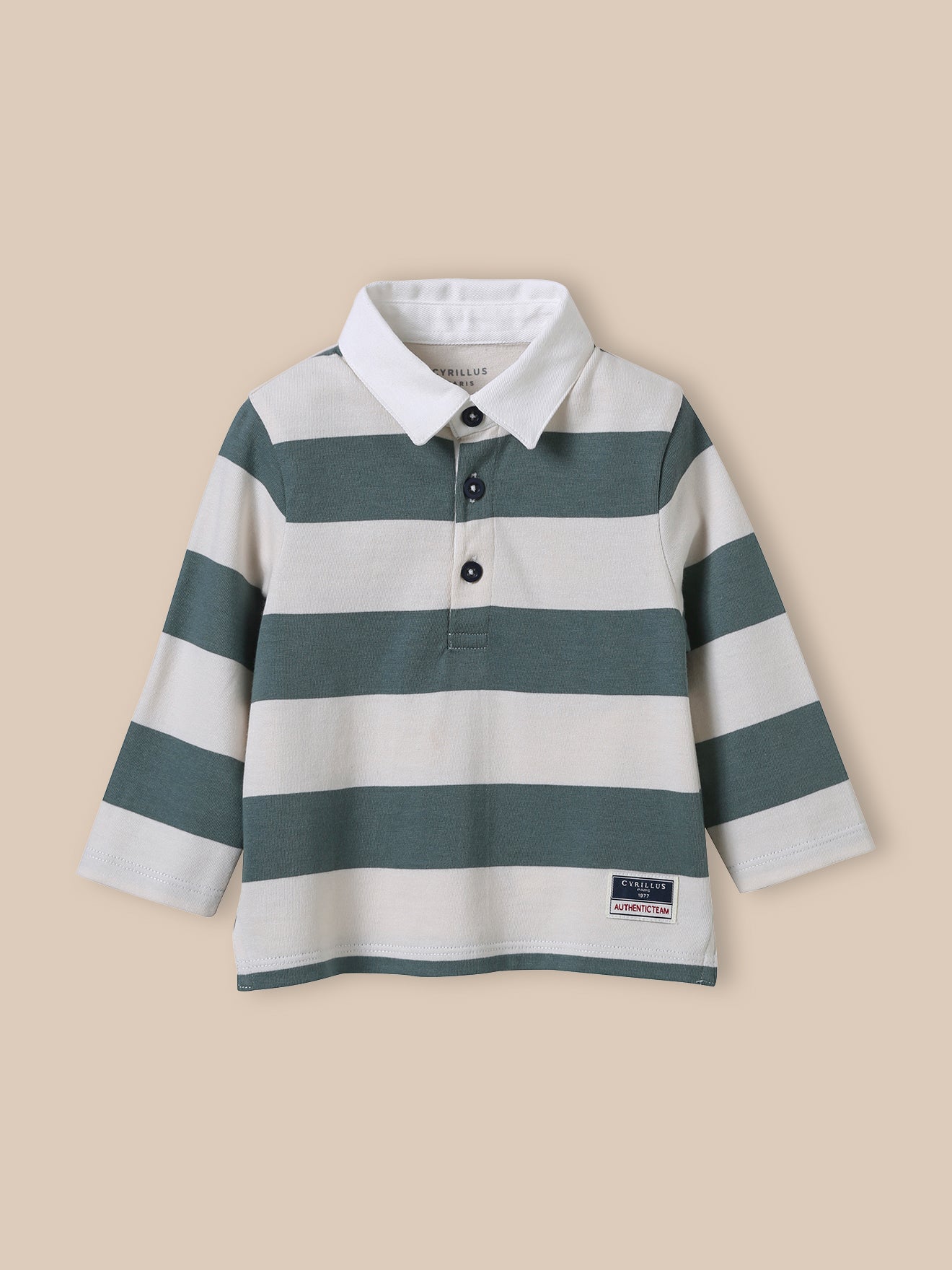 Polo-rugby - coton biologique, CYRILLUS