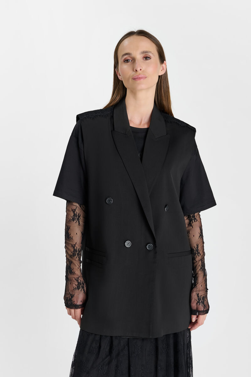 Veste sans manches TAKI, LE TEMPS DES CERISES