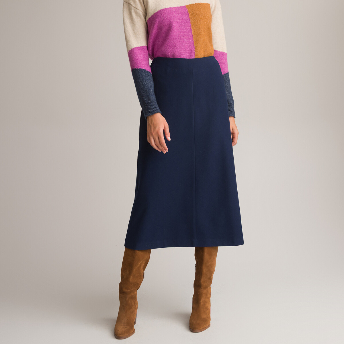 Image of Recycled Full Midaxi Skirt