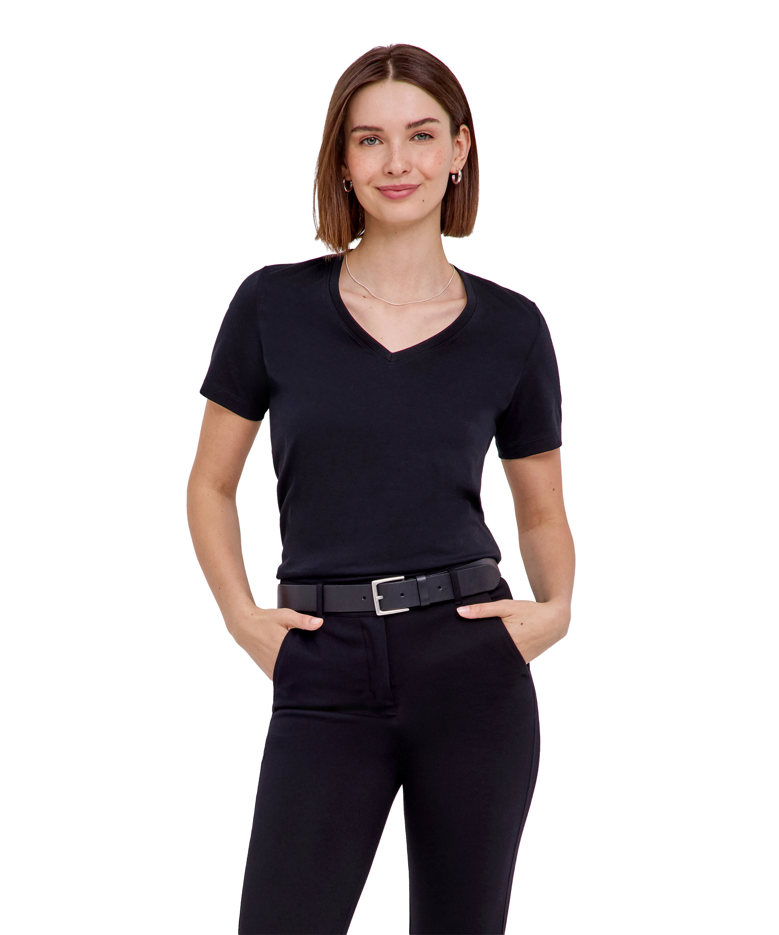 T-Shirt Essential Cotton, FALKE