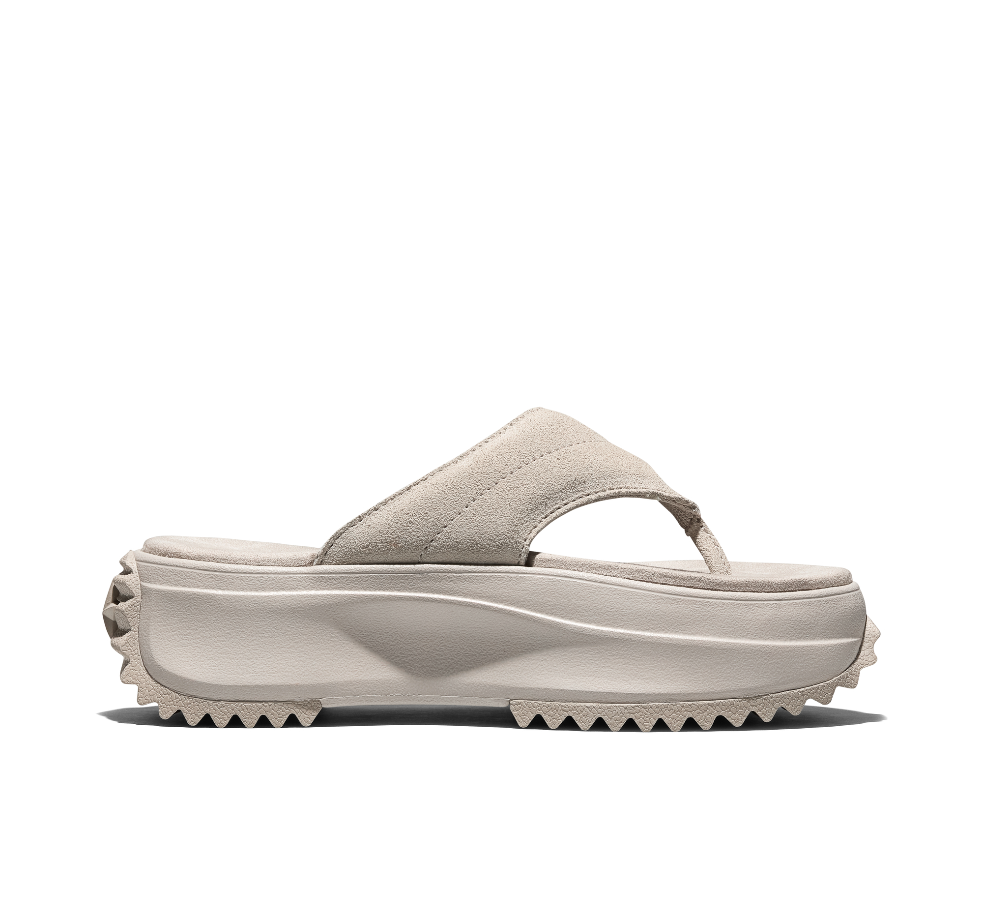 Baskets RUN STAR SANDAL PLATFORM SUEDE, CONVERSE