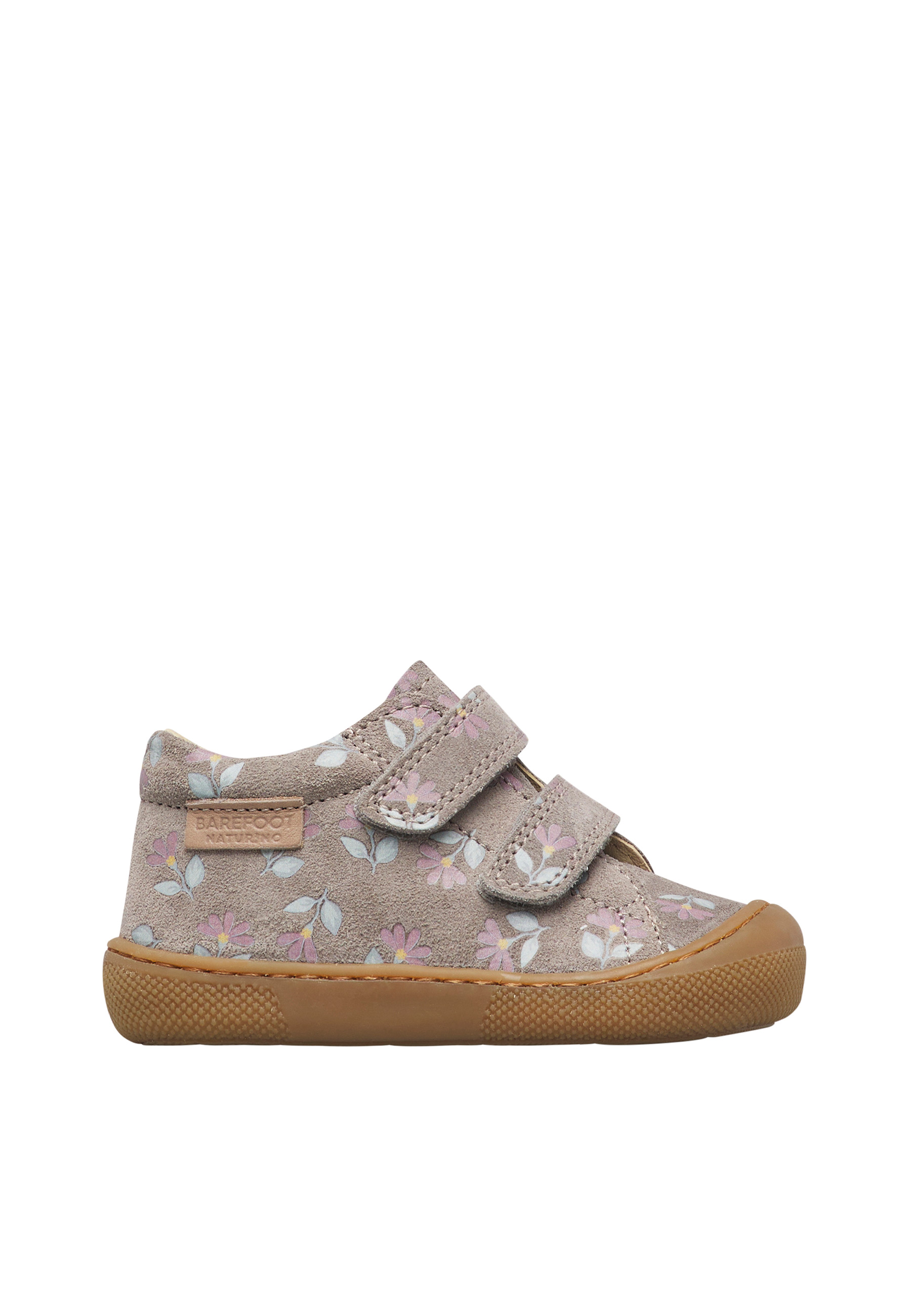 Chaussures premiers pas en suède BAREFOOT AMUR VL, NATURINO