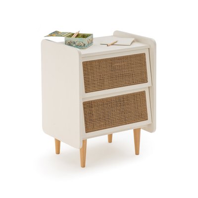 Taga 2-Drawer Cane Bedside Table LA REDOUTE INTERIEURS