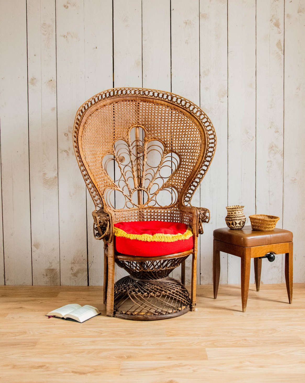 Fauteuil en rotin Emmanuel N°15 - Bon état, DEBONGOUT