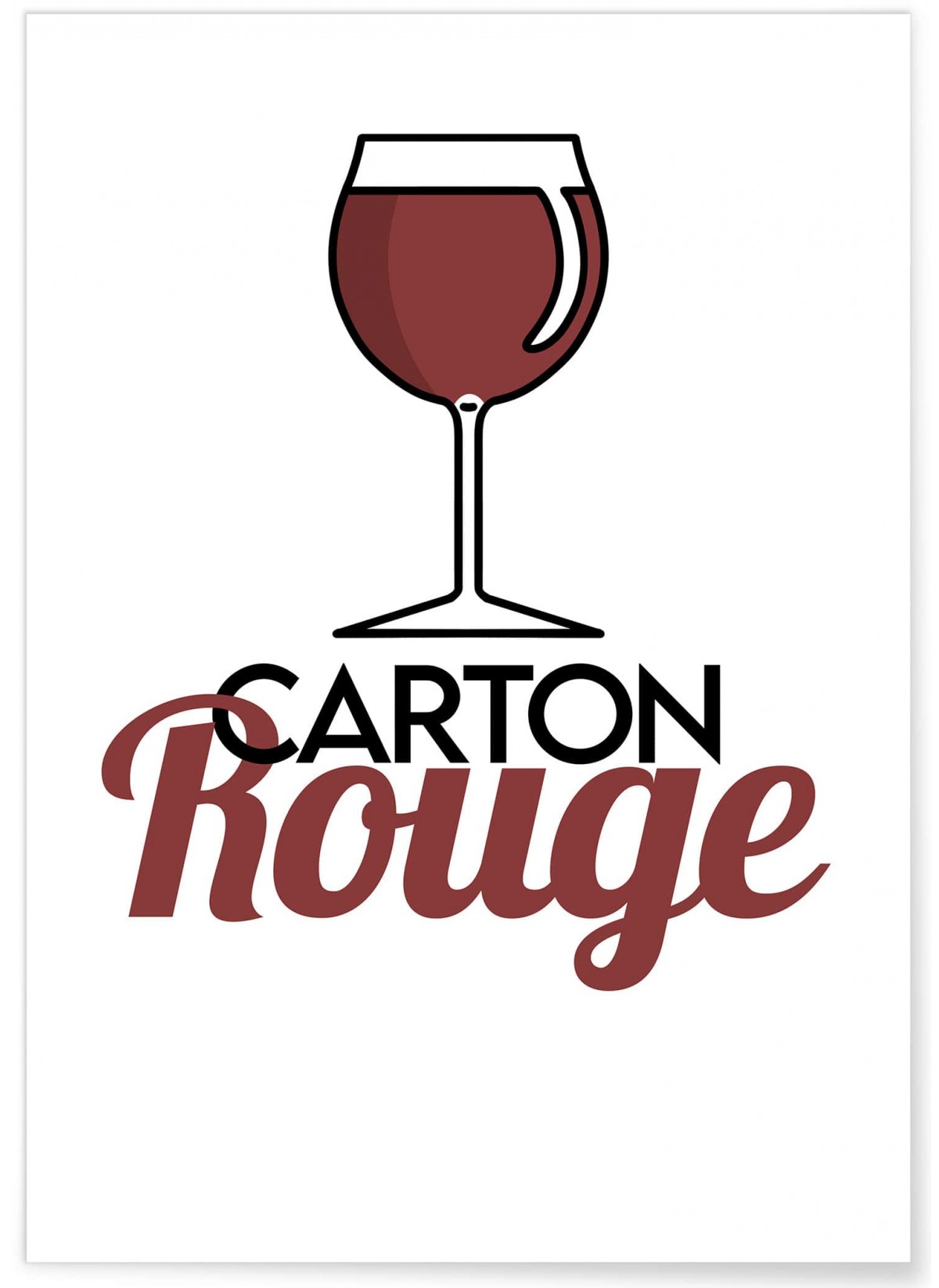 Affiche Carton Rouge, L'AFFICHERIE