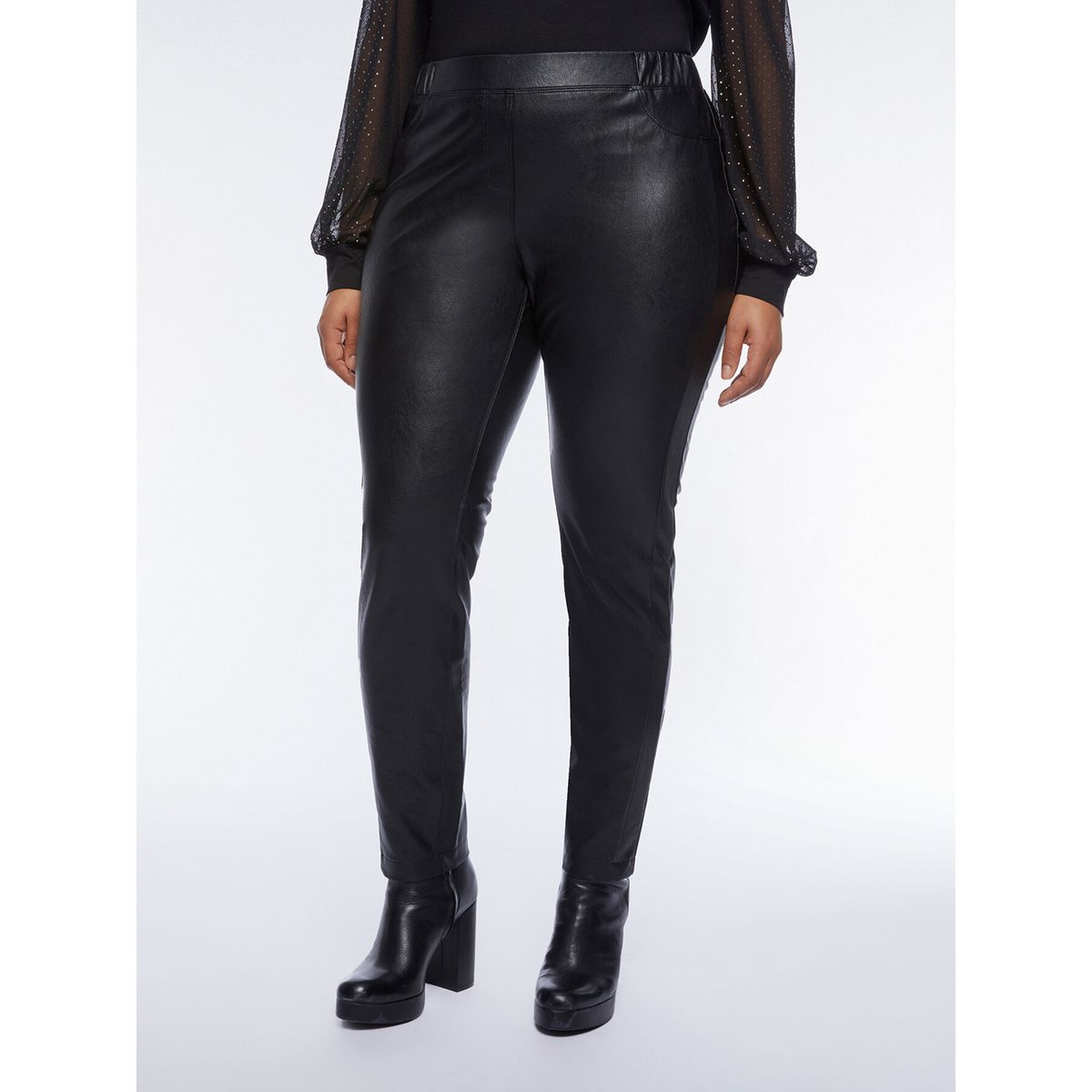 Pantalon cuir femme La Redoute