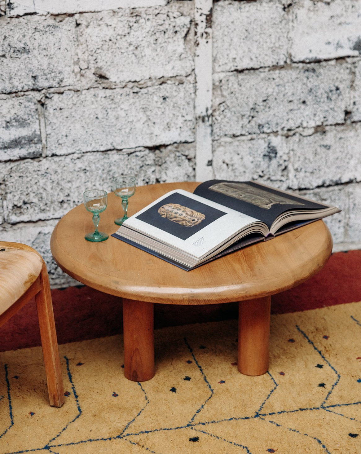 Table basse en bois Donna N°82 - Bon état, DEBONGOUT