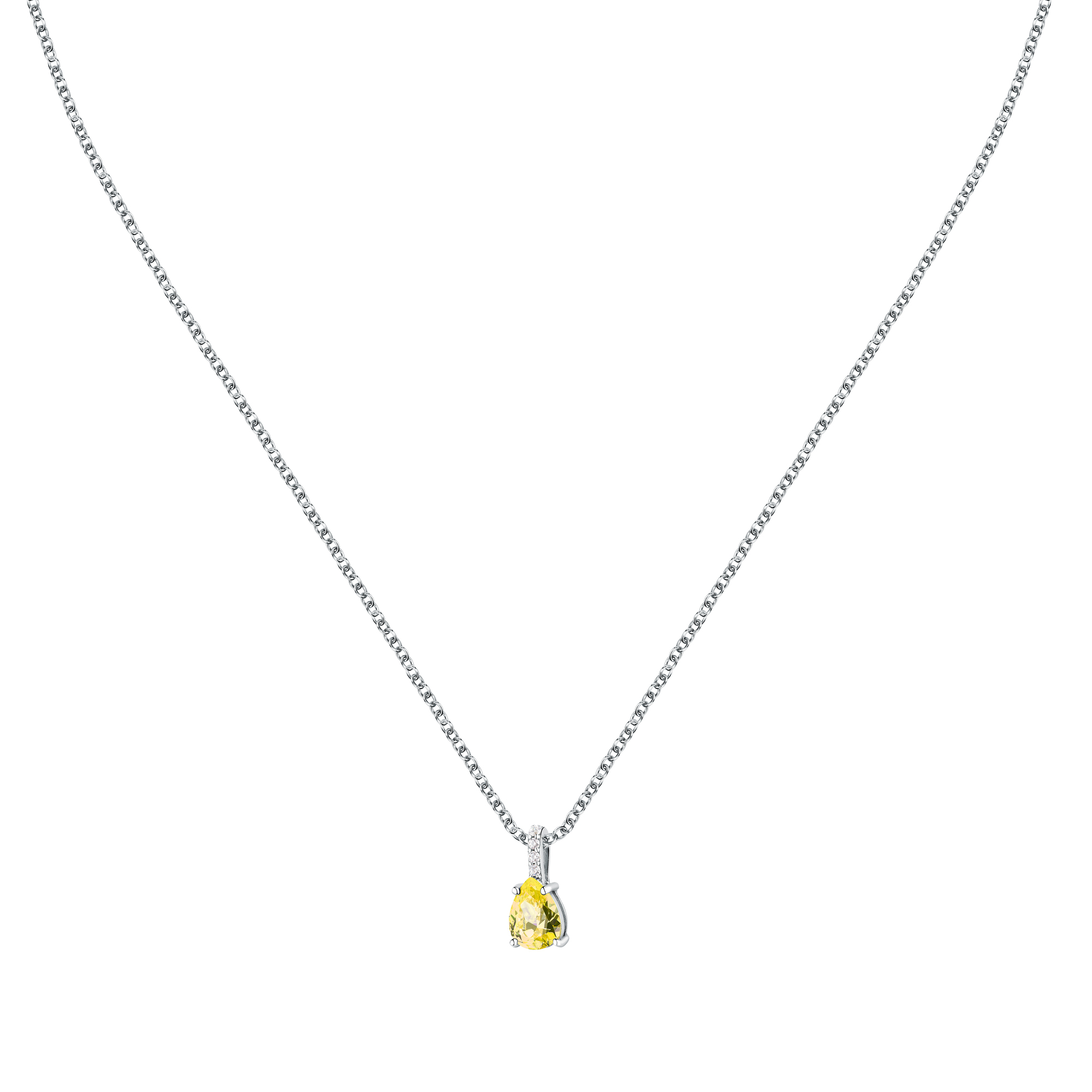 Collier en acier, cristaux, TESORI, MORELLATO