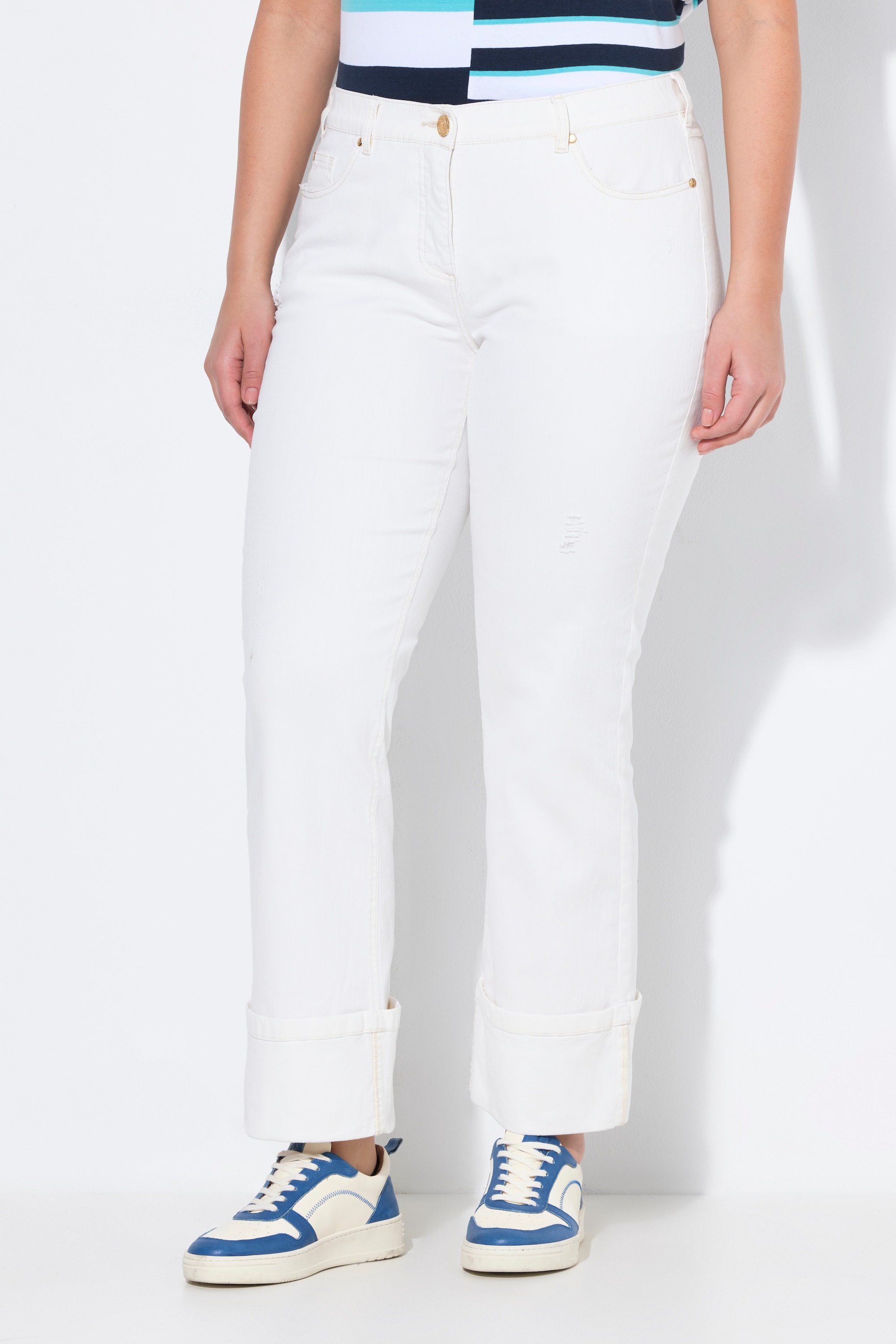 Jean Mary. Taille confortable. Jambe large, ULLA POPKEN