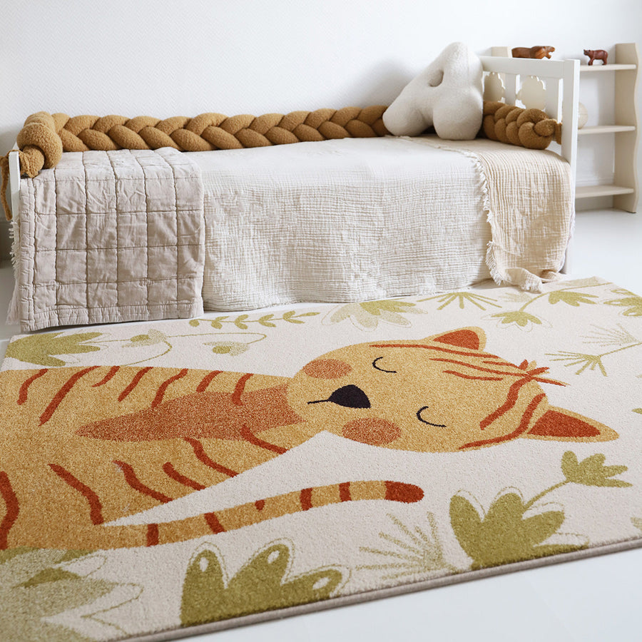 Tapis enfant tigre SILLY, NATTIOT