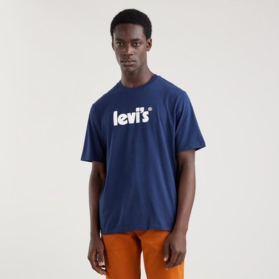 T-shirt col rond logo Poster LEVI'S