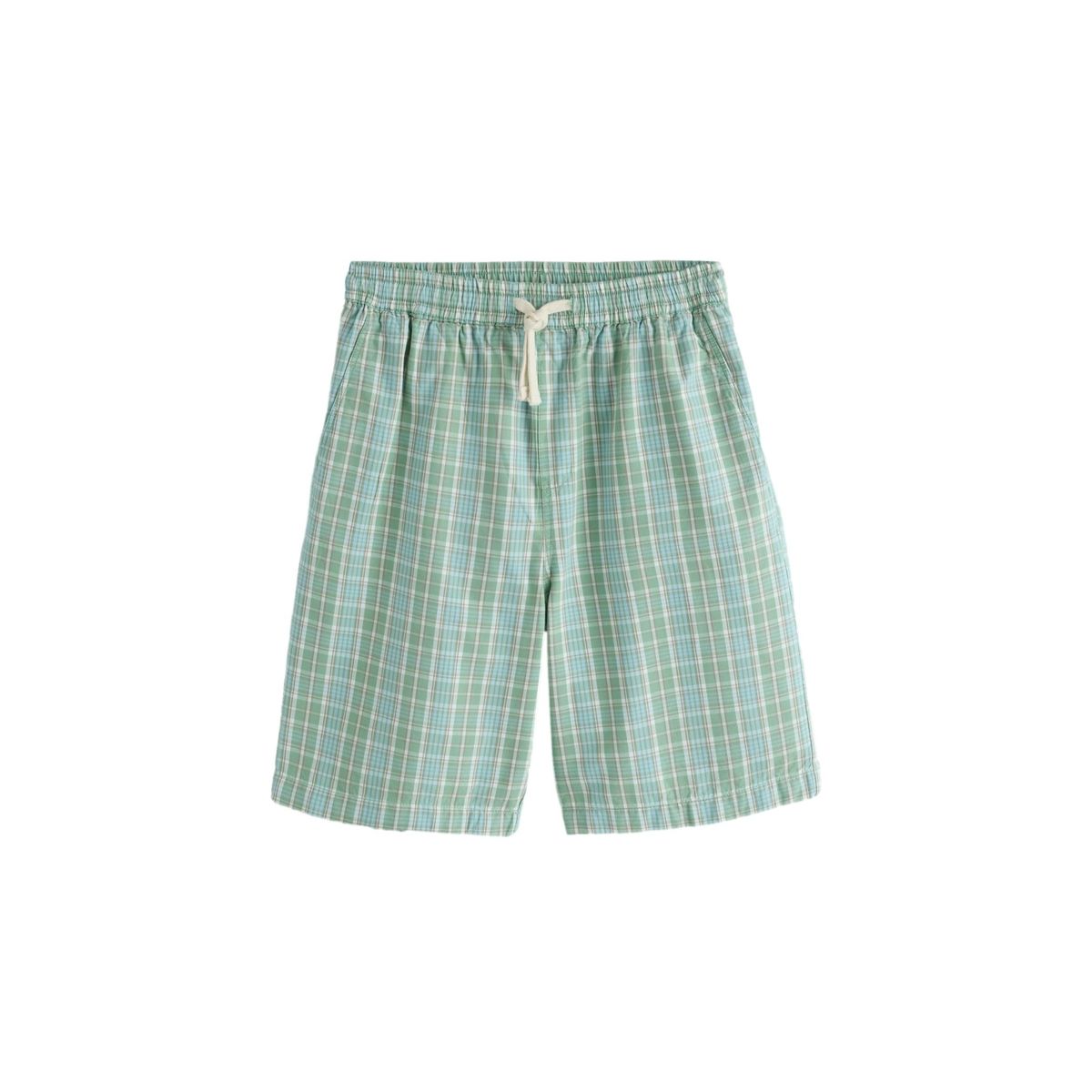 Short à carreaux madras et cordon de serrage, NEXT