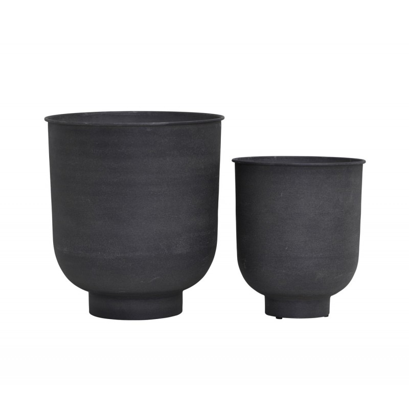 Cache-pot métal Vig (set de 2), HOUSE DOCTOR