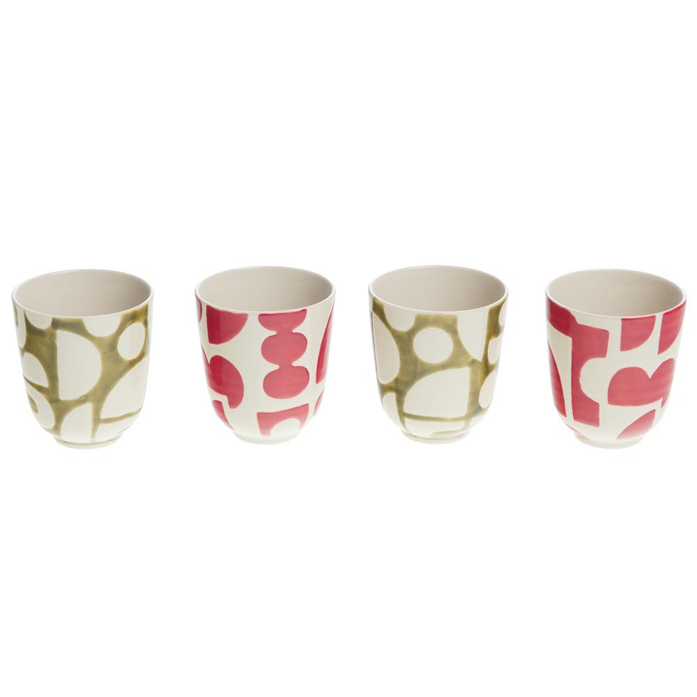Coffret de 4 tasses expresso Ohana 18 cl, AMADEUS