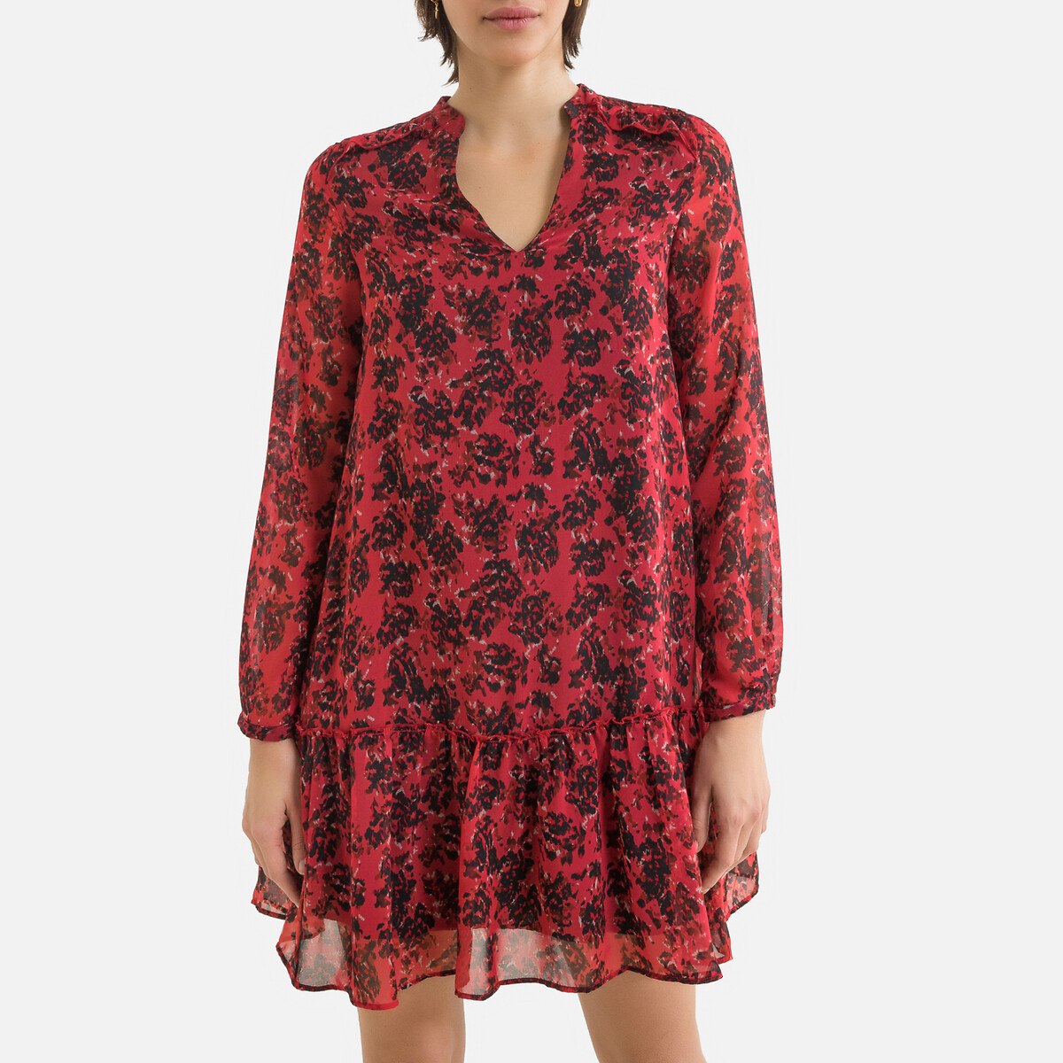 robe gavras ba&sh rouge