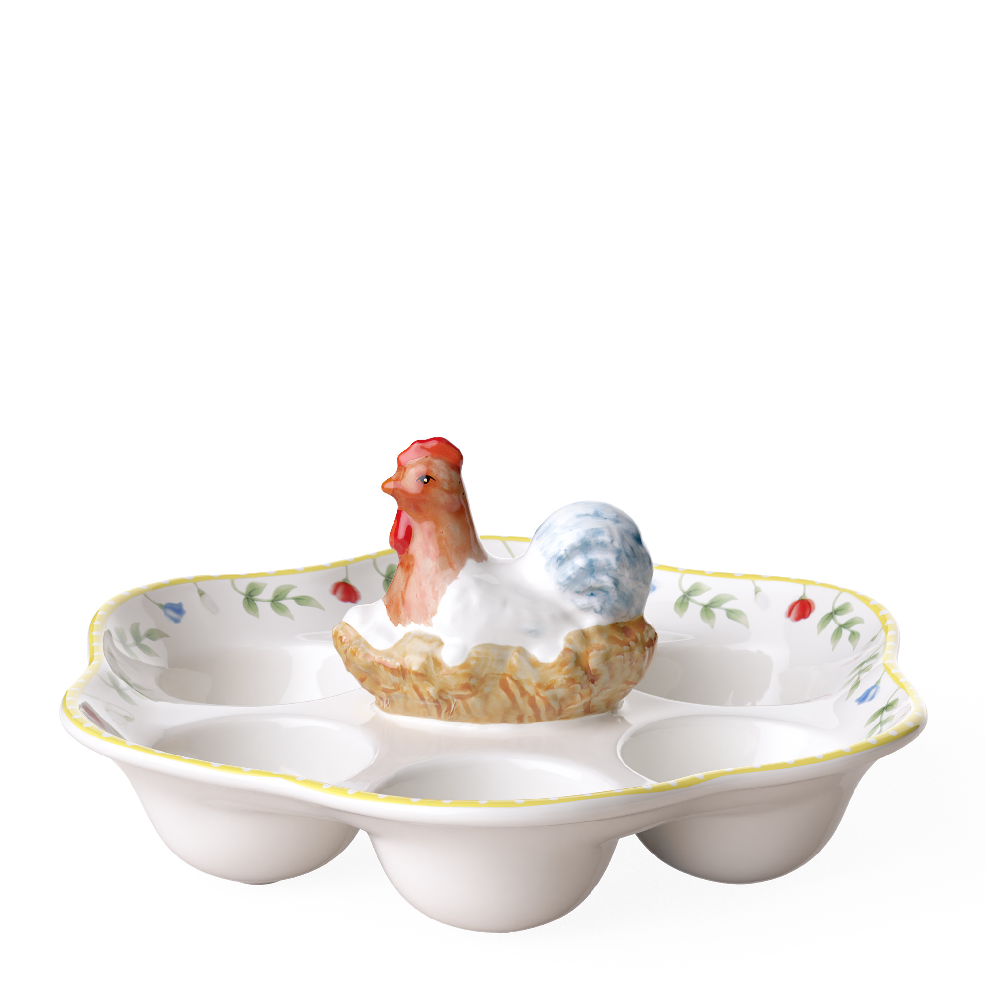 Assiette À Oeufs "Coq & Poule" SPRING AWAKENING, VILLEROY & BOCH