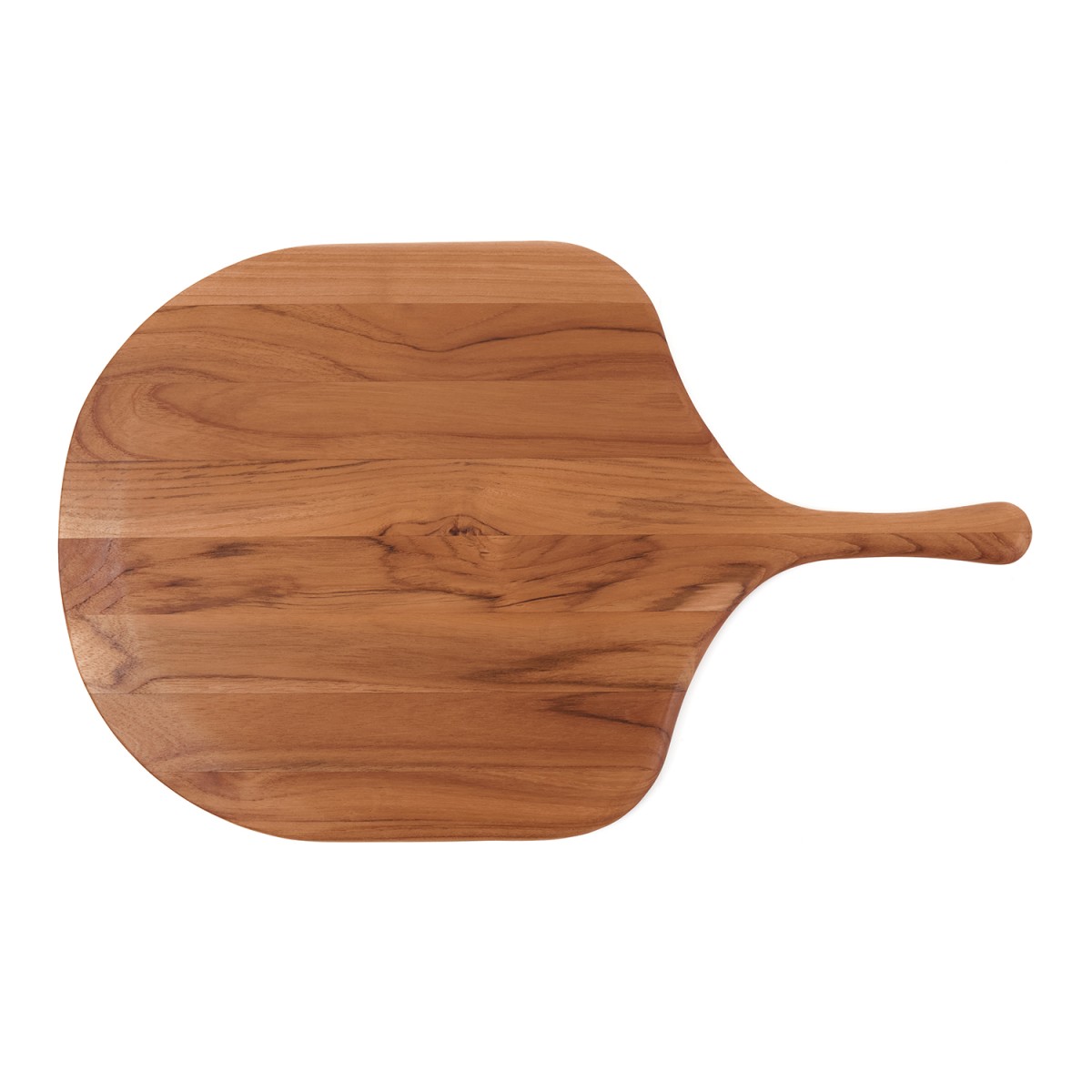 Planche de service pour pizza en teck bois de fil - Canoe 0cm TEAKHAUS, CRISTEL