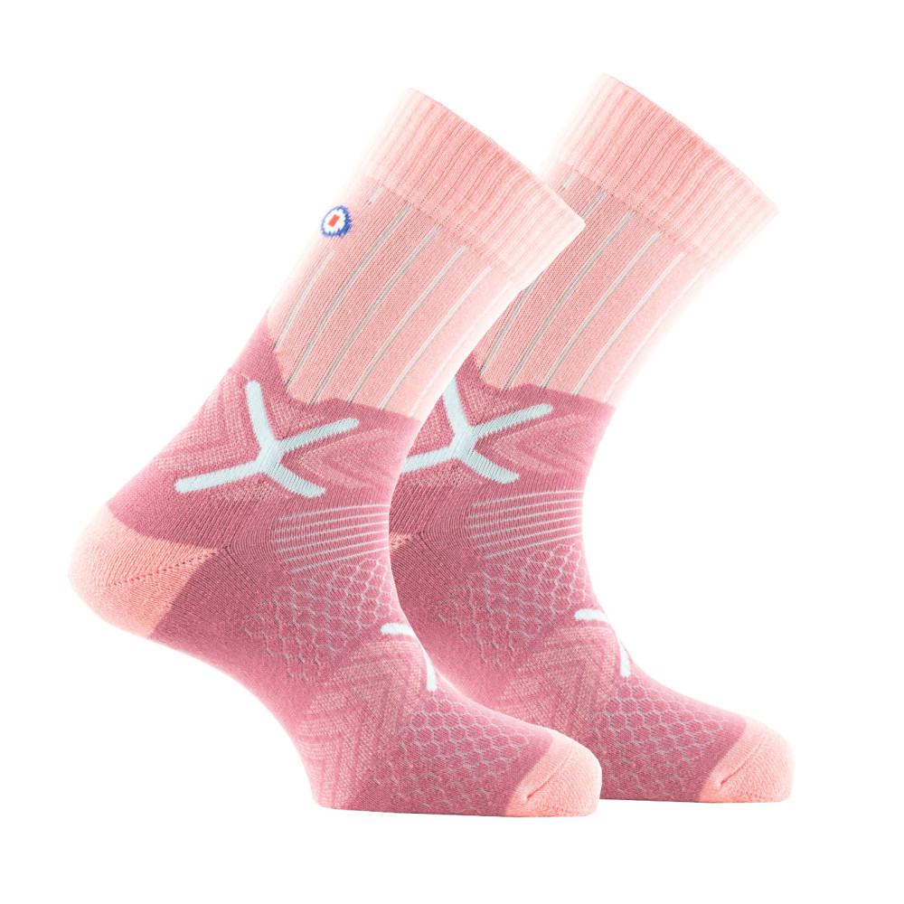 Lot de 2 paires de chaussettes en coton RANDO CONCEPT, THYO
