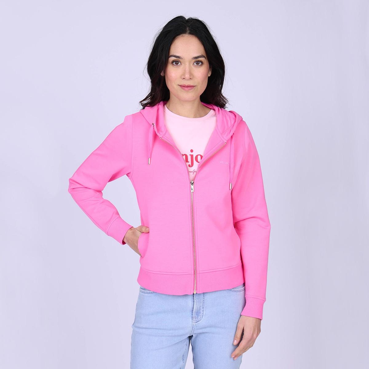 Cardigan brodé à capuche, MISE AU GREEN