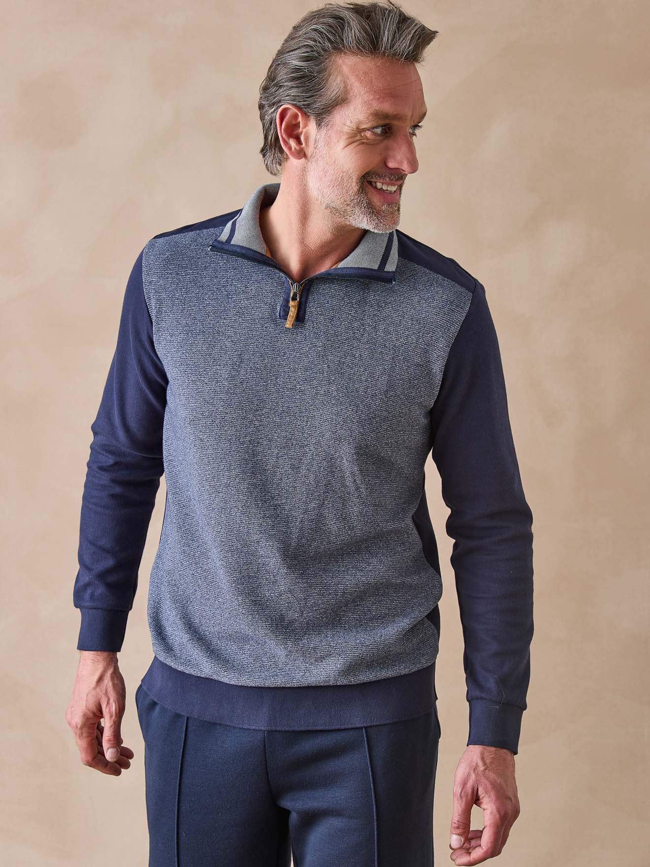 Sweat-shirt zippé détente, DAXON