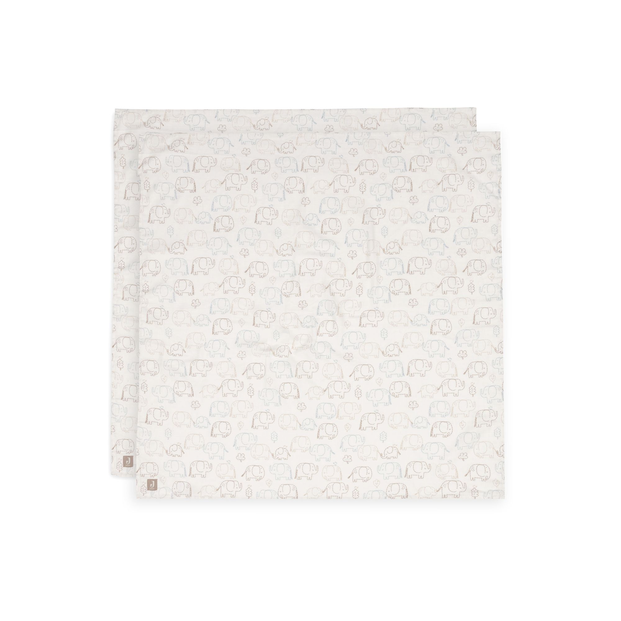Lot de 2 langes gaze de coton, JOLLEIN