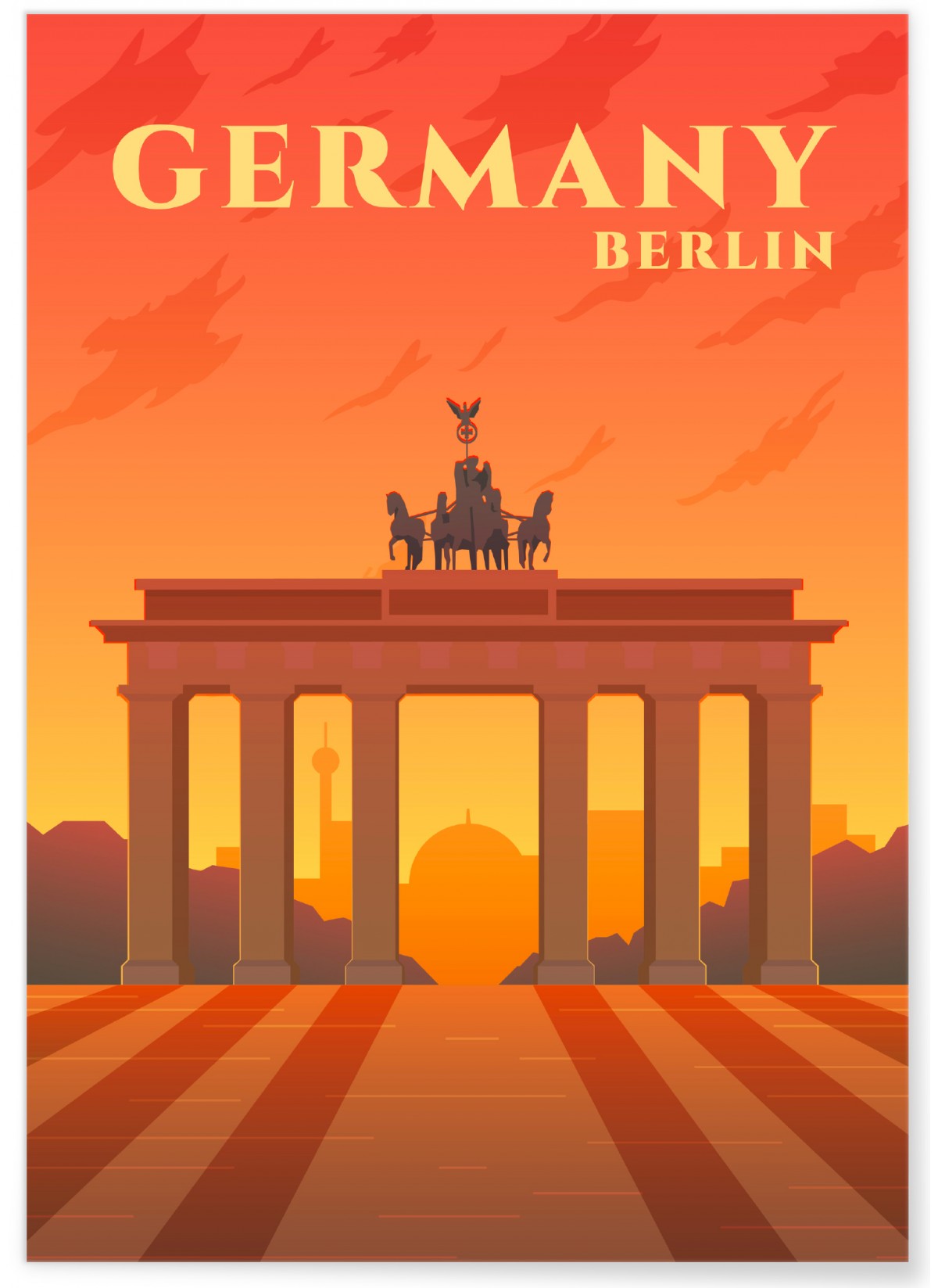 Affiche Allemagne, L'AFFICHERIE