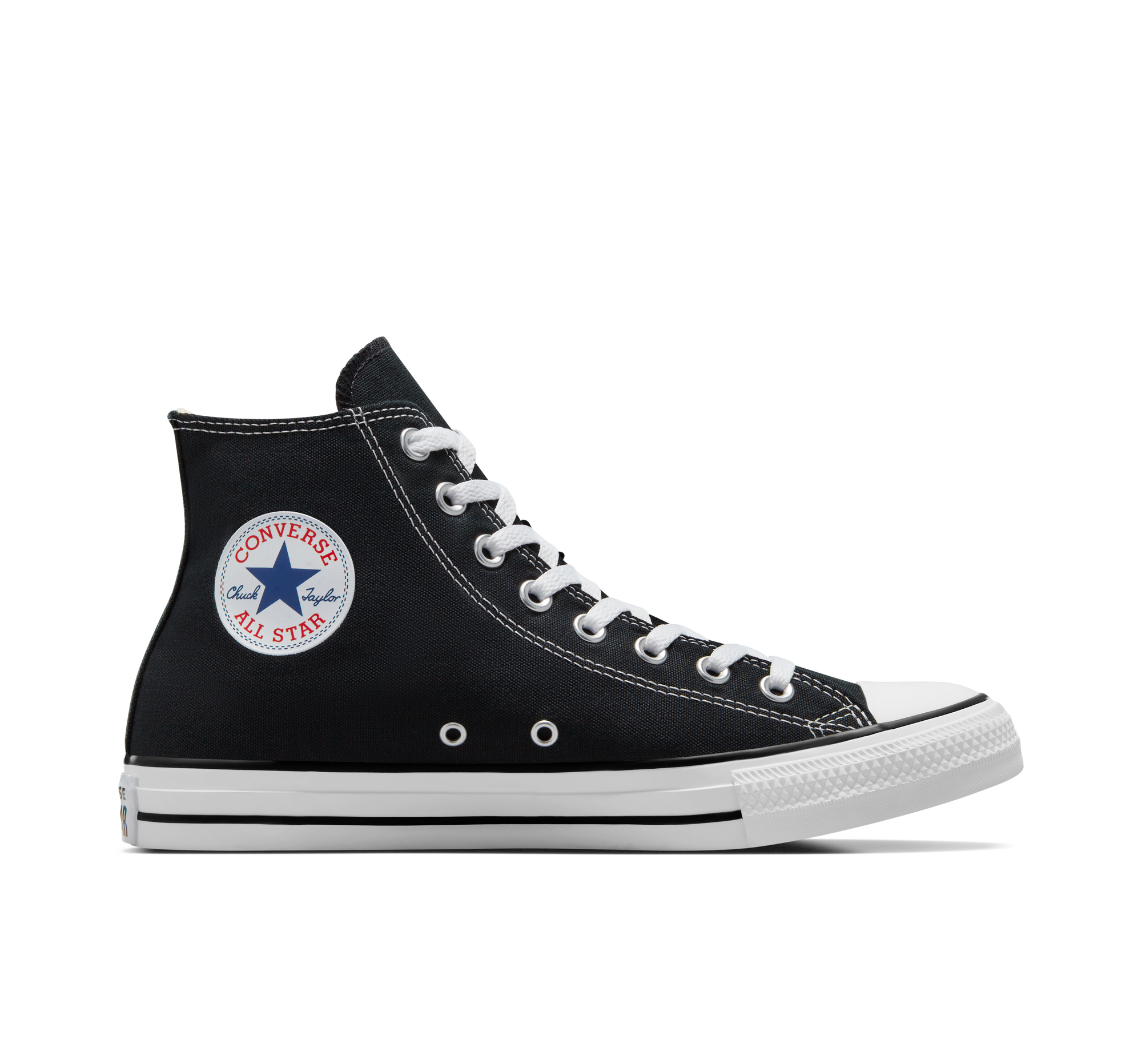 Converse noir taille haute La Redoute