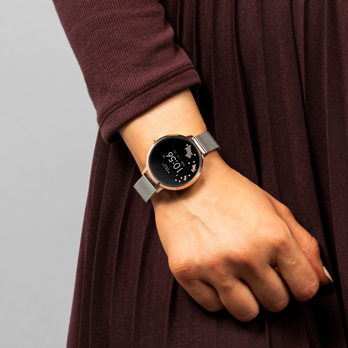 Ladies series 3 smart watch , silver 