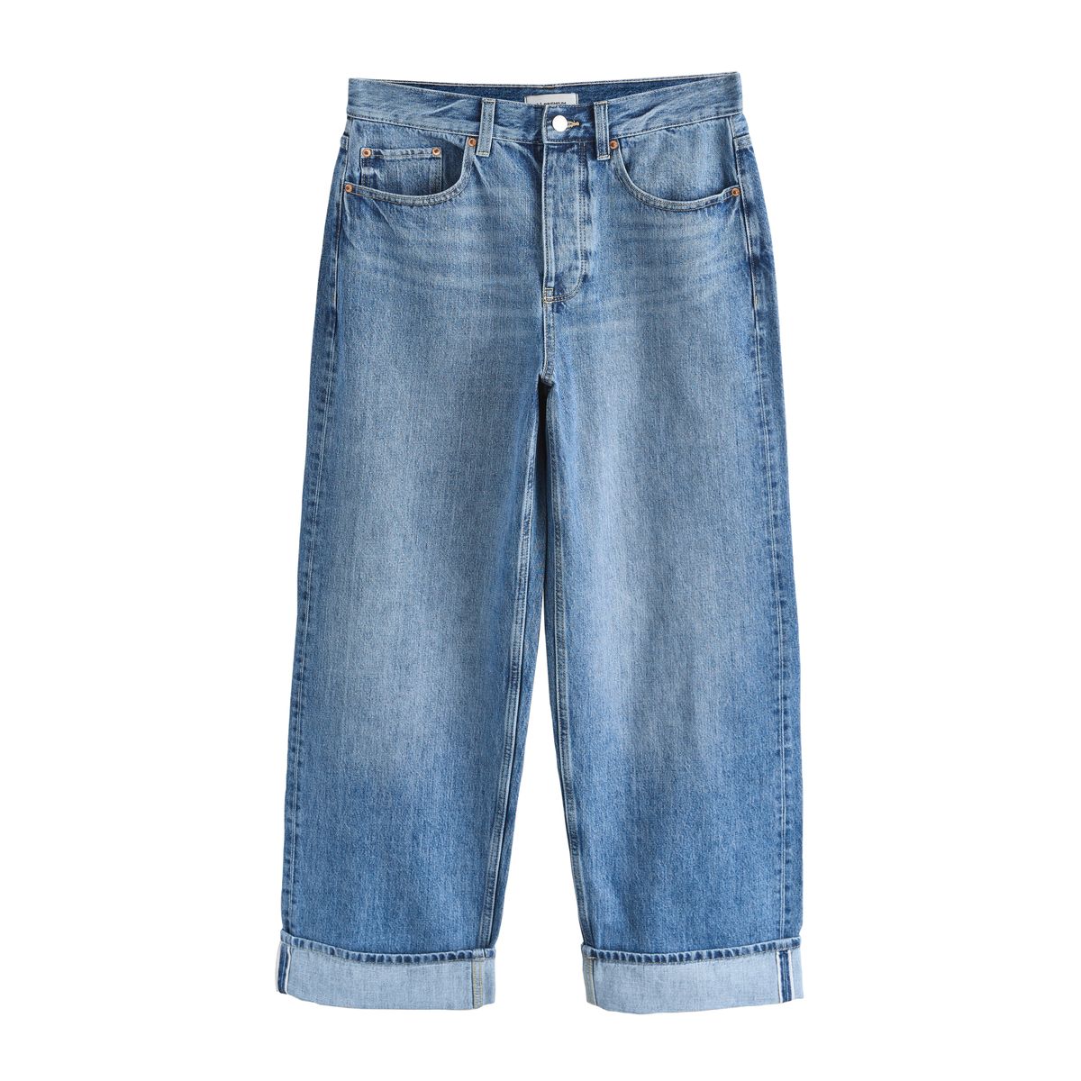 Jean boyfriend à revers n. premium, NEXT