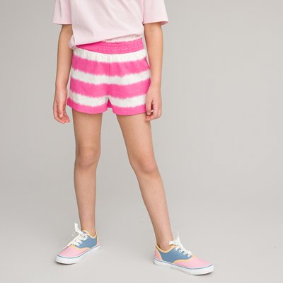 Tie Dye Print Shorts in Cotton LA REDOUTE COLLECTIONS