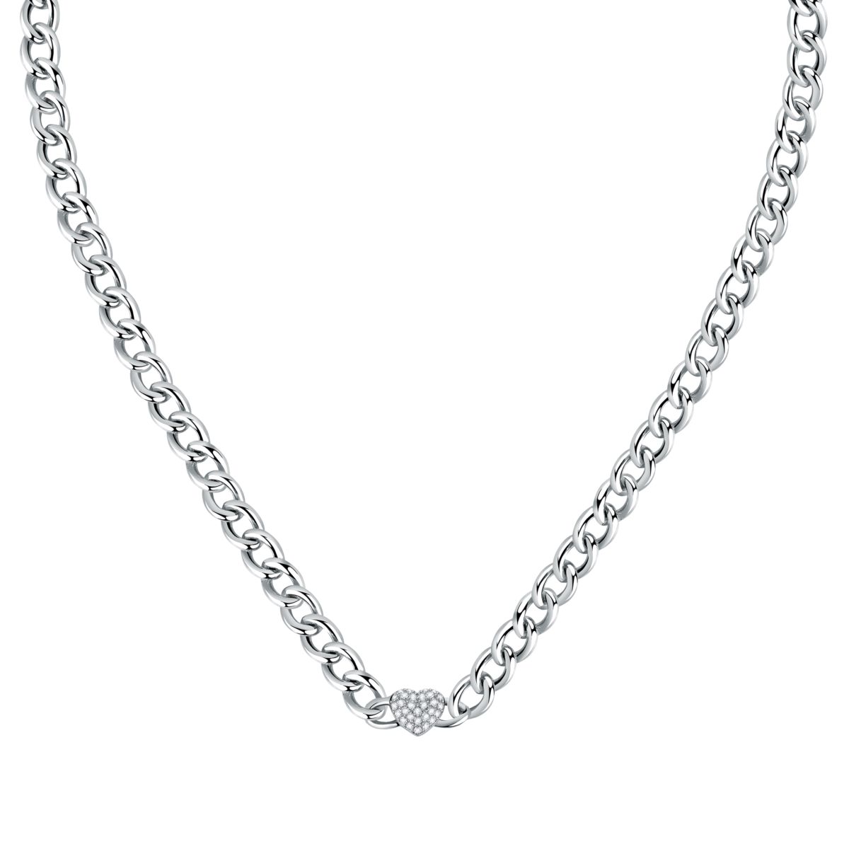 Collier en acier et cristaux INCONTRI, MORELLATO