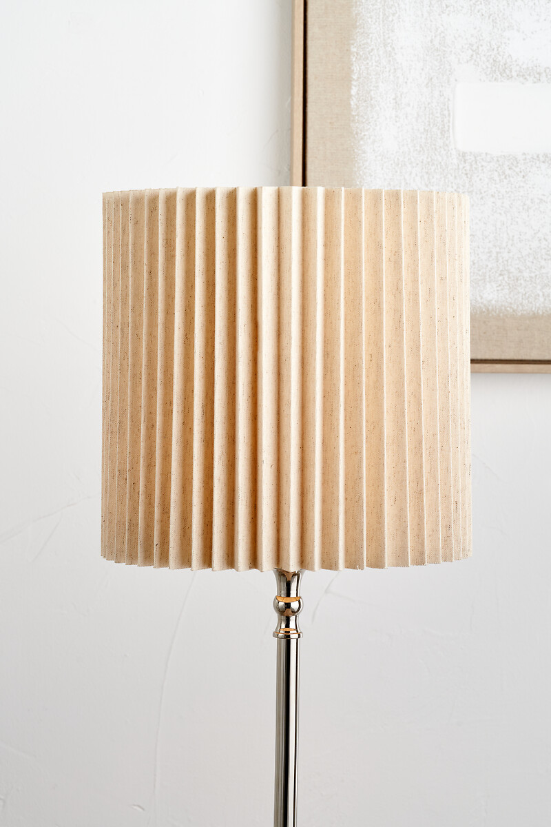 40cm Cullen Natural Linen Hard Pleat Shade, ÉDITÉ