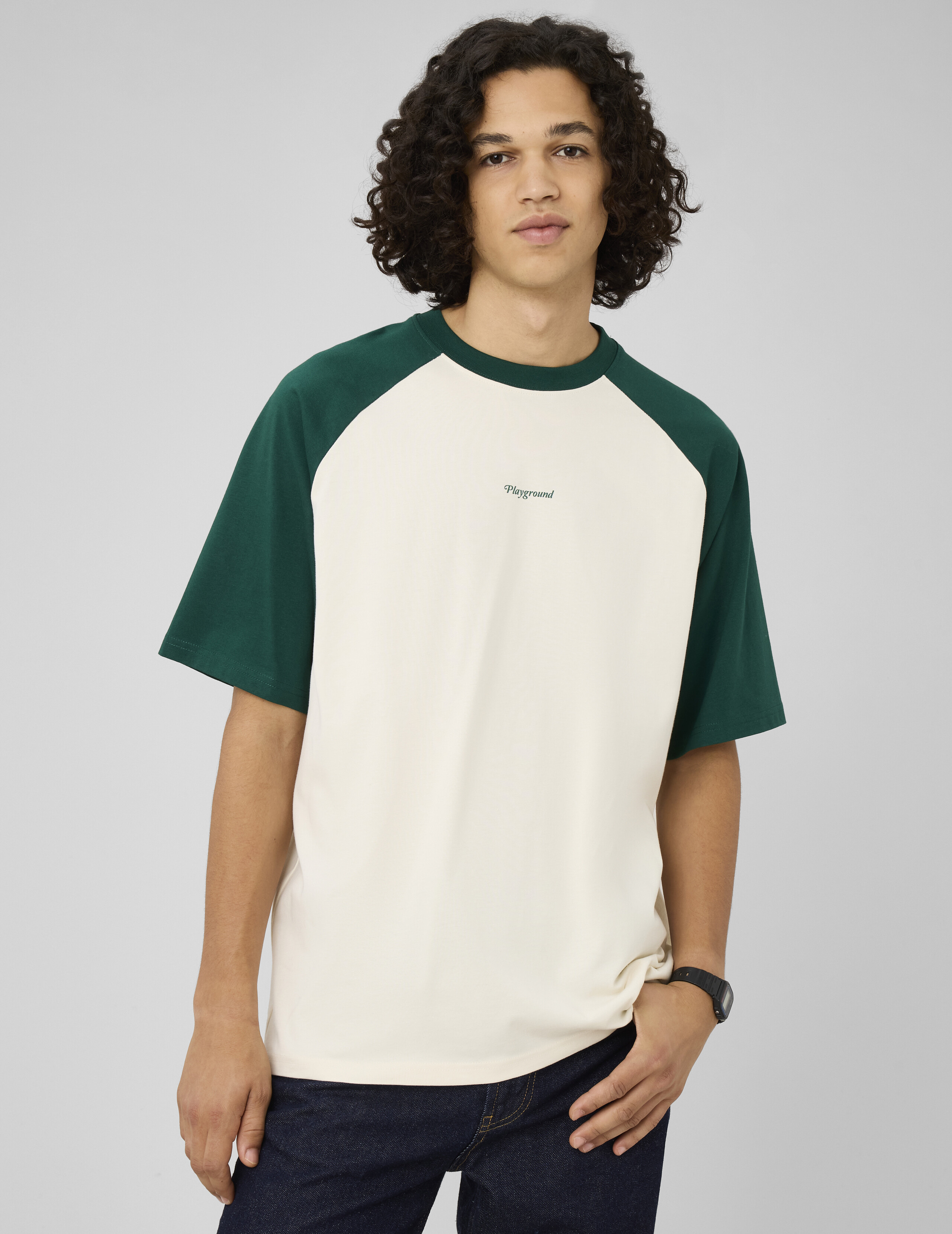T-shirt manches contrastées, BZB