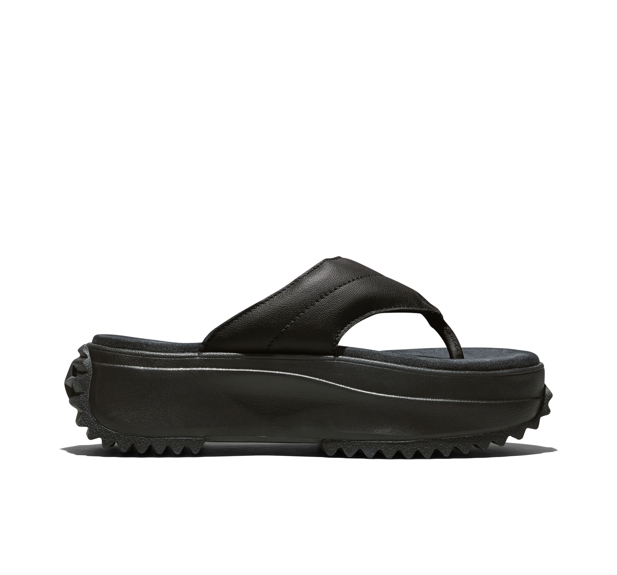 Baskets RUN STAR SANDAL PLATFORM LEATHER, CONVERSE