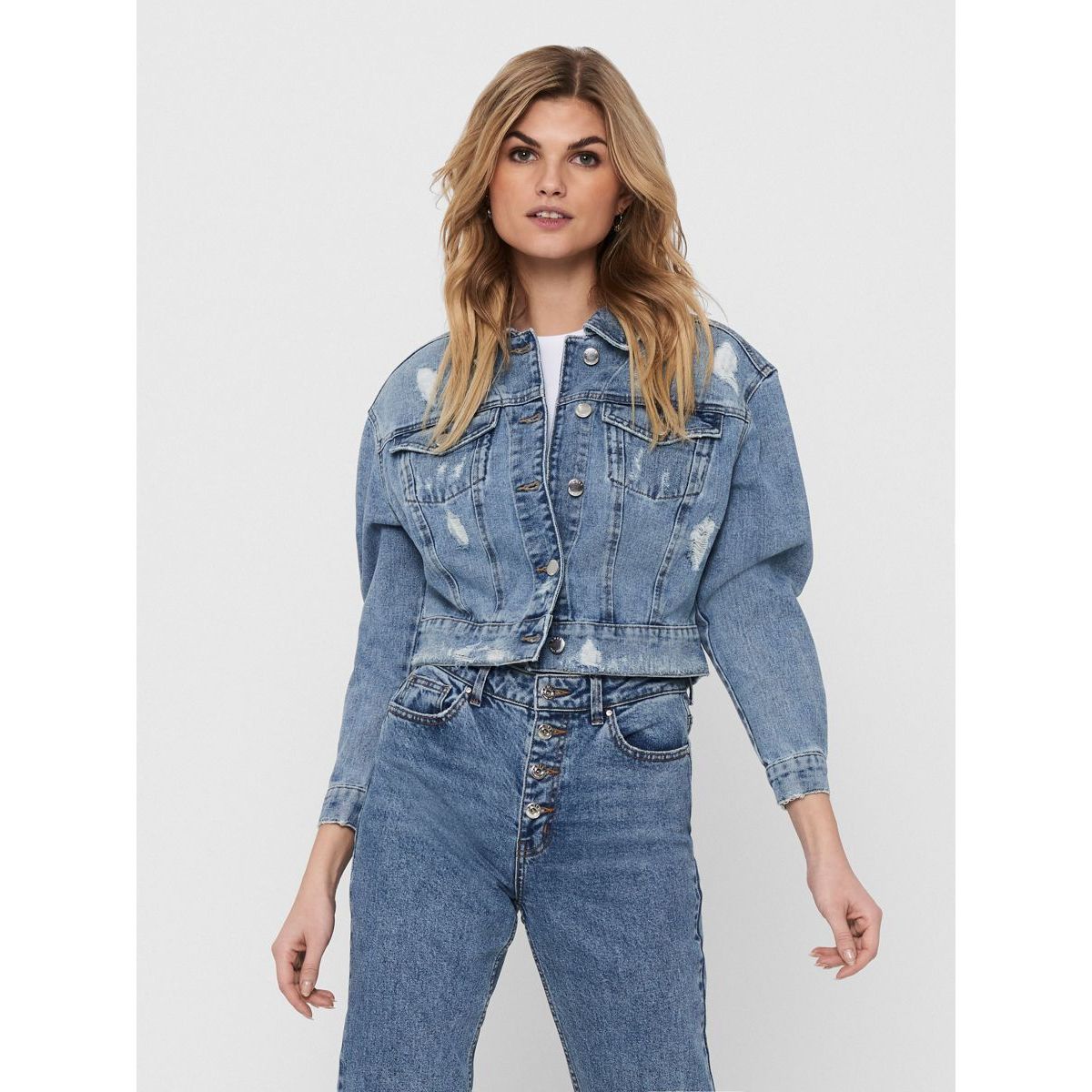 Veste en discount jean femme only