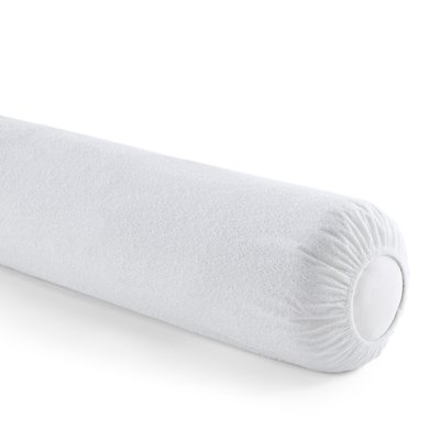 Anti-Mite Cotton Towelling Bolster Pillowcase LA REDOUTE INTERIEURS