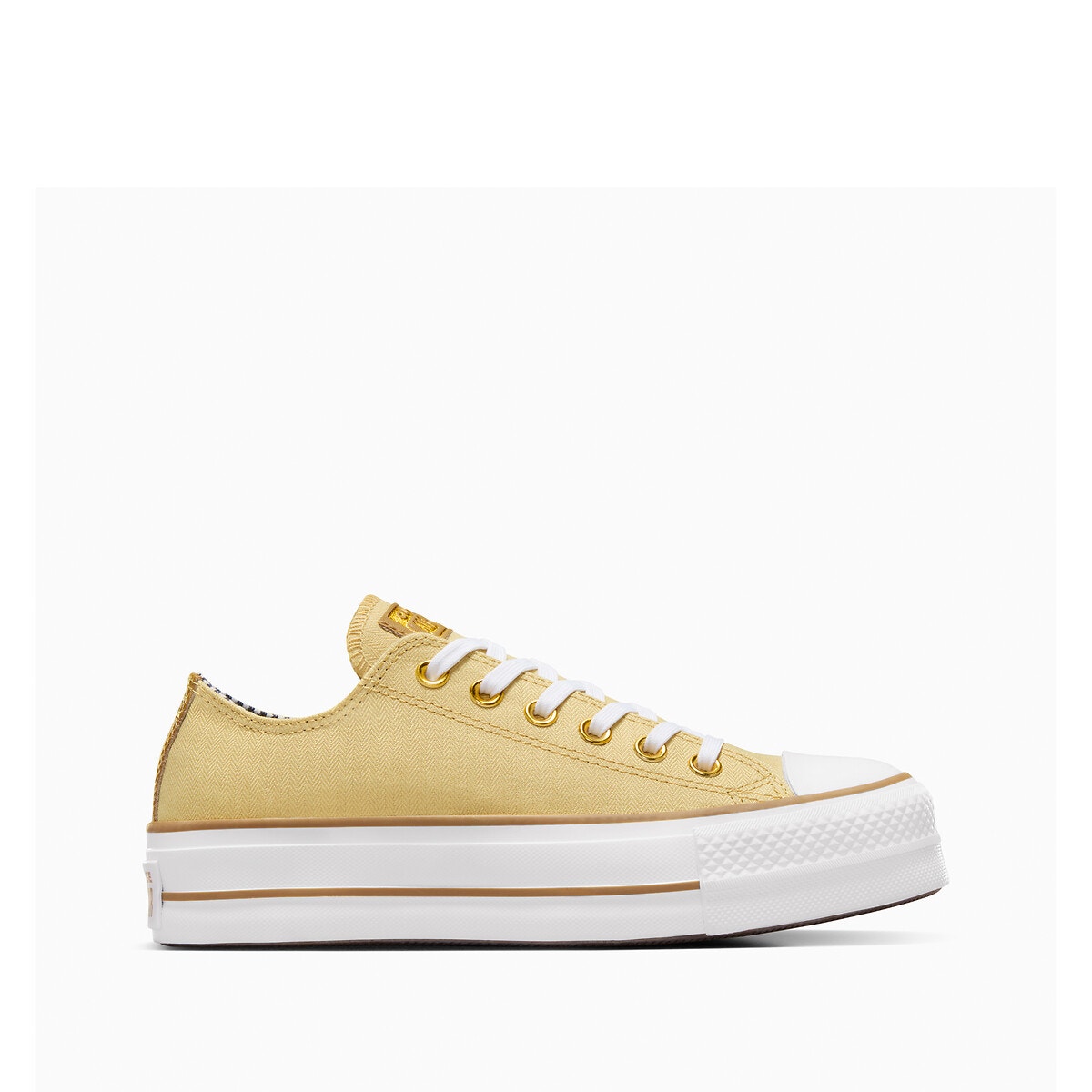 Converse montante jaune moutarde hot sale