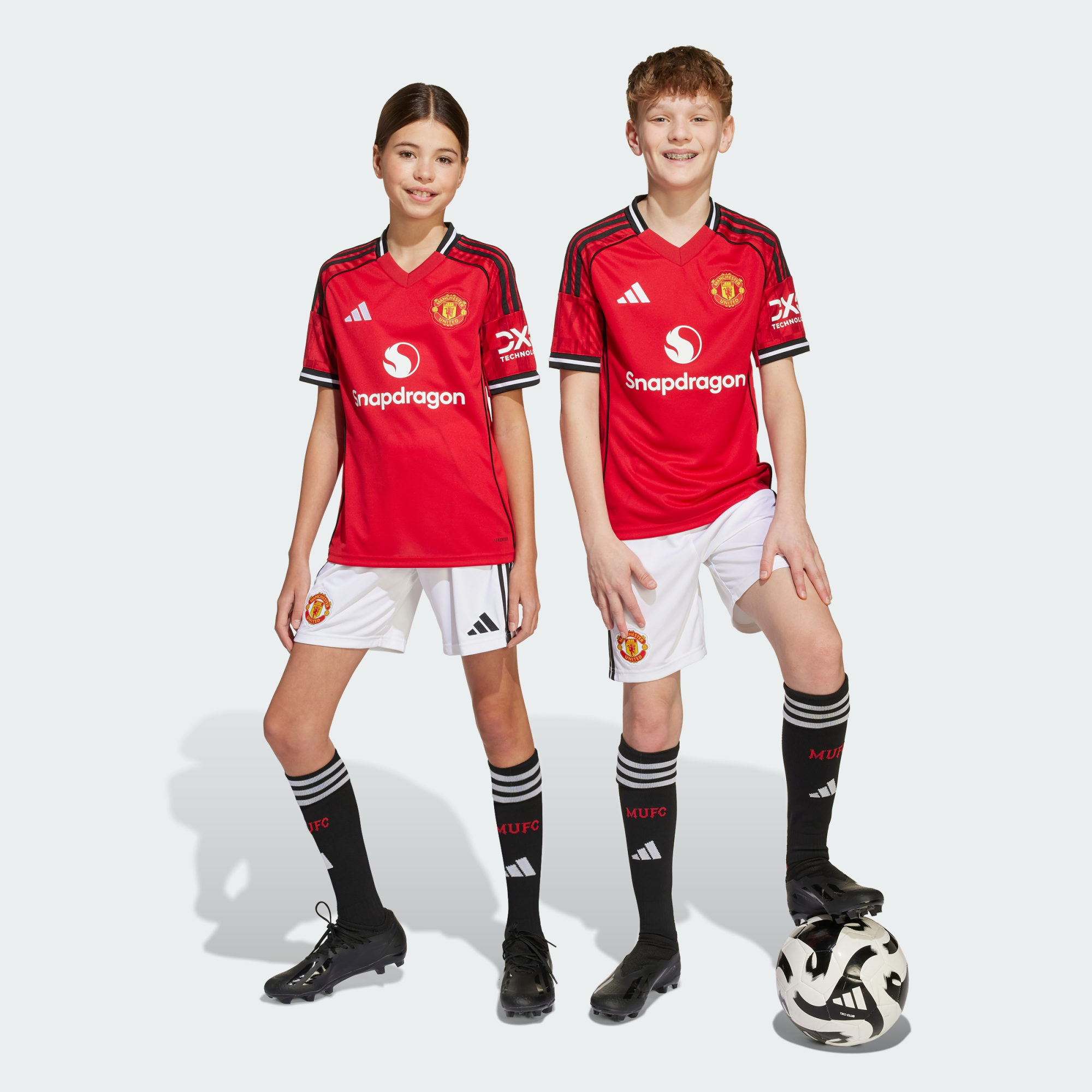Short Domicile Manchester United 25/26 Enfants, adidas Performance