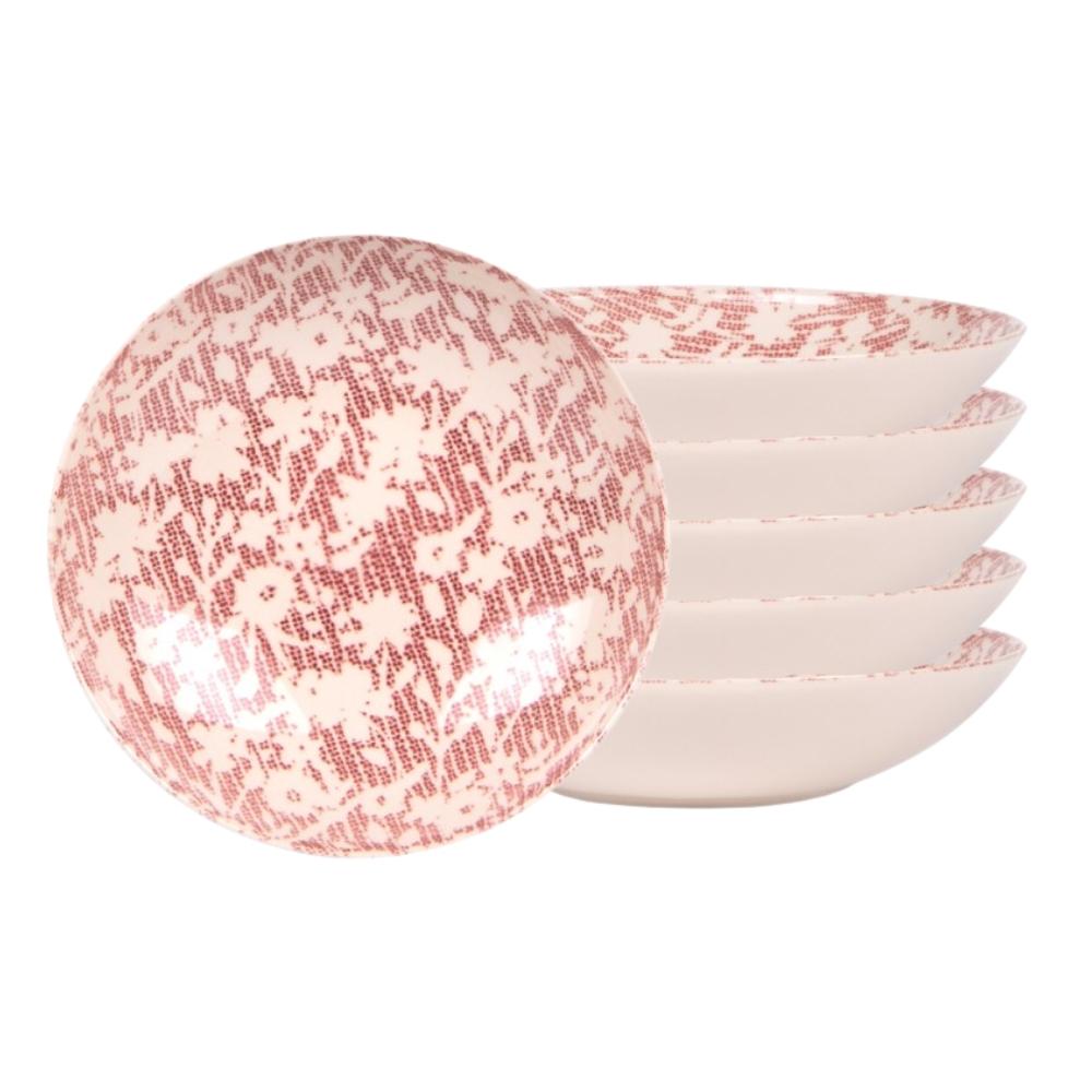 Assiette creuse Léa 22 cm (lot de 6), TABLE PASSION